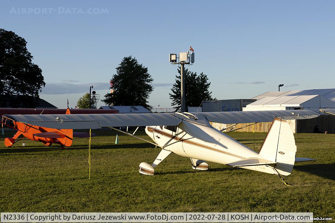 N2336, 1938 Luscombe 8A Silvaire C/N 812, Luscombe 8A Luscome Master  C/N 812, N2336