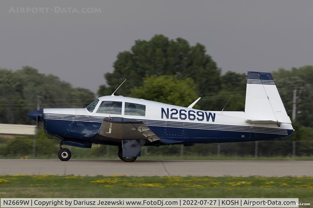 N2669W, 1966 Mooney M20E C/N 994, Mooney M20E Chapparal  C/N 994, N2669W