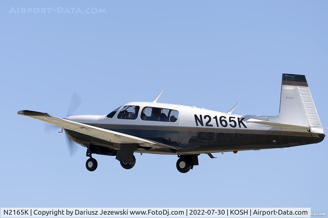 N2165K, 1999 Mooney M20M Bravo C/N 27-0259, Mooney M20M Bravo  C/N 27-0259, N2165K