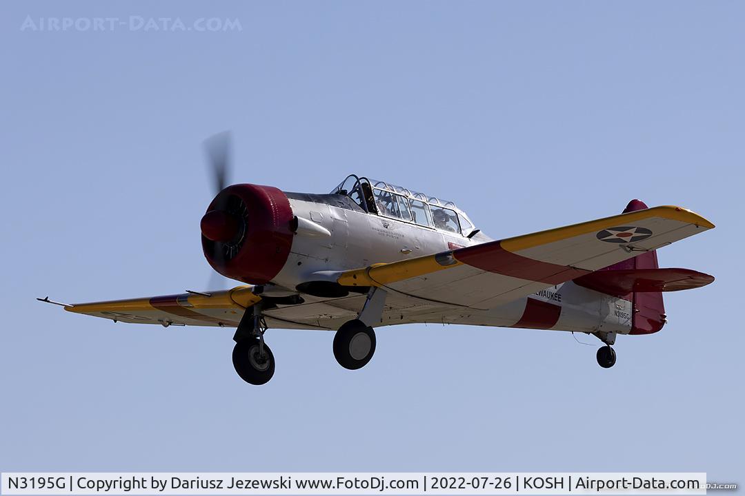N3195G, North American SNJ-5 Texan Texan C/N 51697, North American SNJ-5 Texan  C/N 51697, N3195G