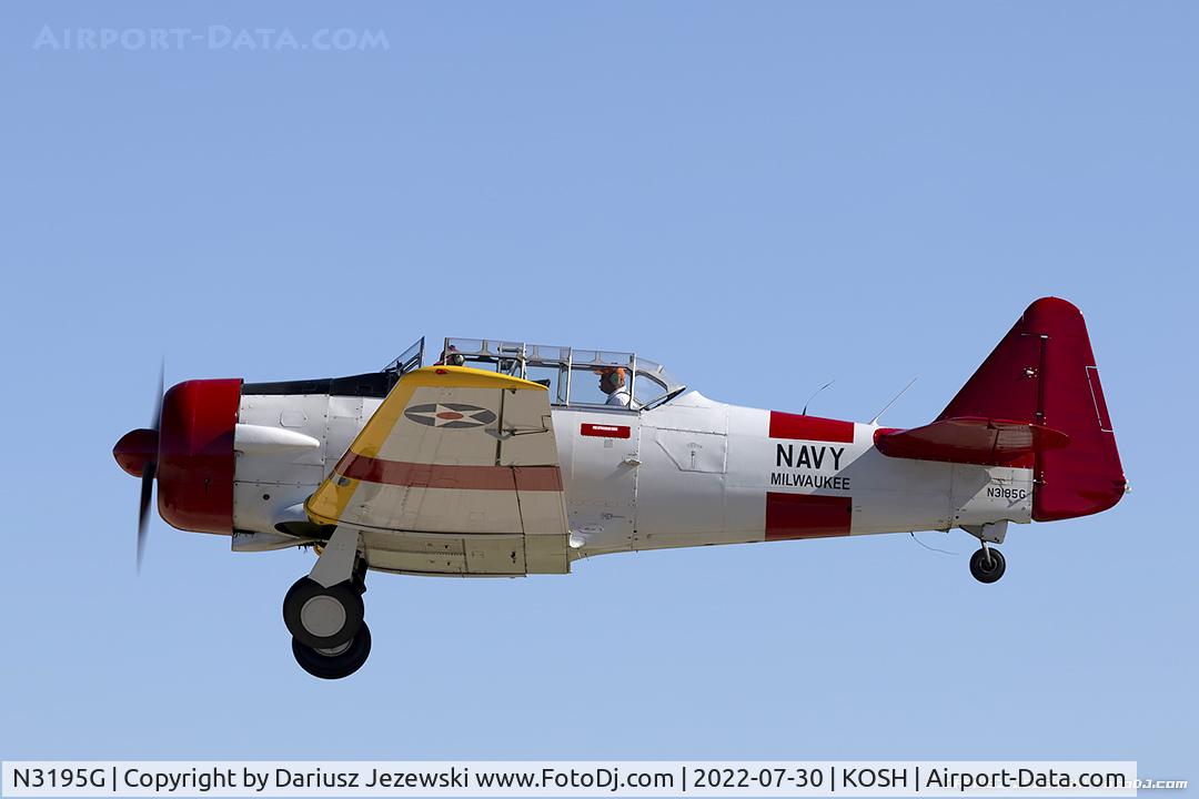 N3195G, North American SNJ-5 Texan Texan C/N 51697, North American SNJ-5 Texan  C/N 51697, N3195G