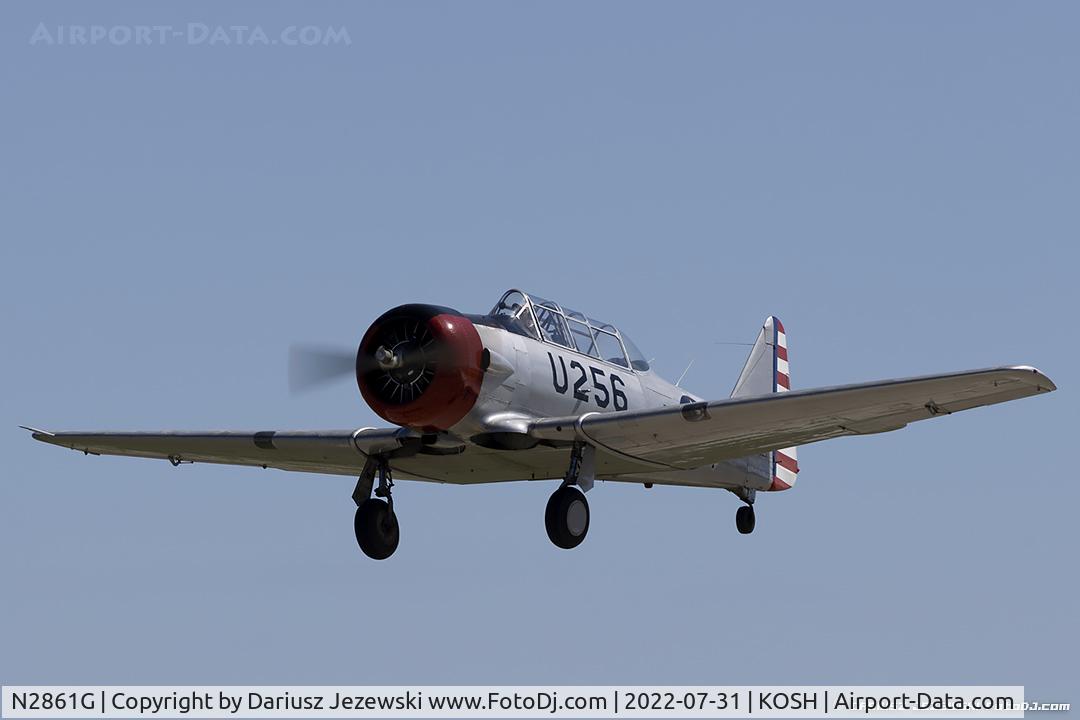 N2861G, North American SNJ-6 Texan C/N 121-43120, North American SNJ-6 Texan  C/N 112157, N2861G