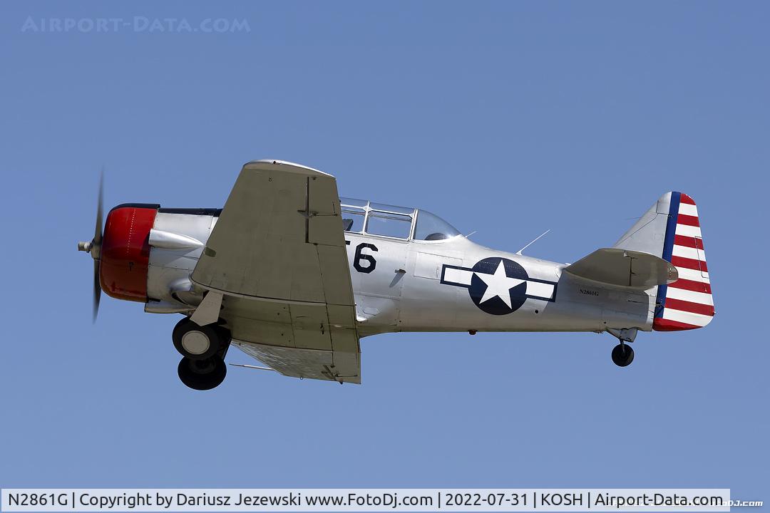 N2861G, North American SNJ-6 Texan C/N 121-43120, North American SNJ-6 Texan  C/N 112157, N2861G