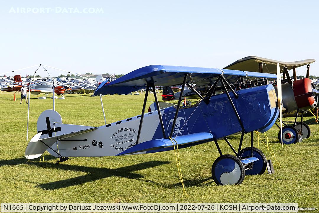 N1665, Fokker D-VII Replica C/N 001, Old Aircraft Replica C/N 1, N1665