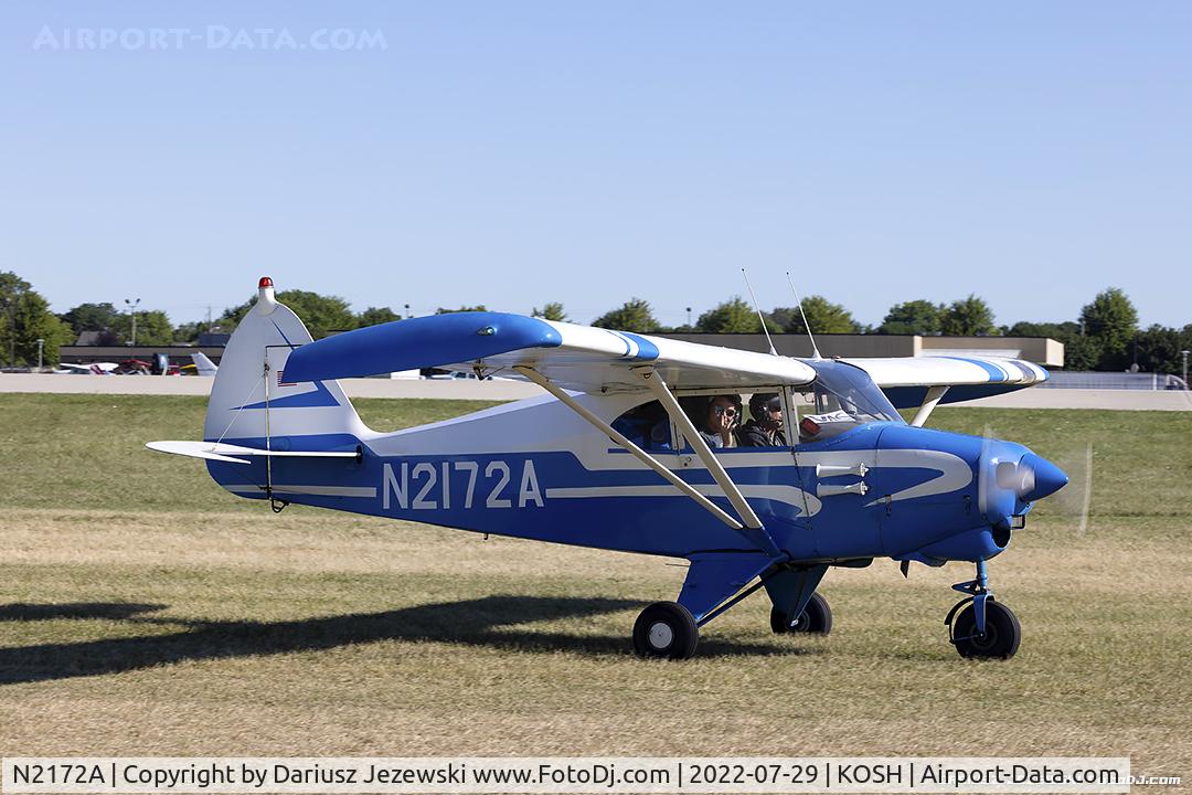 N2172A, 1952 Piper PA-22 Tri-Pacer C/N 22-589, Piper PA-22 Tri-Pacer  C/N 22-589, N2172A