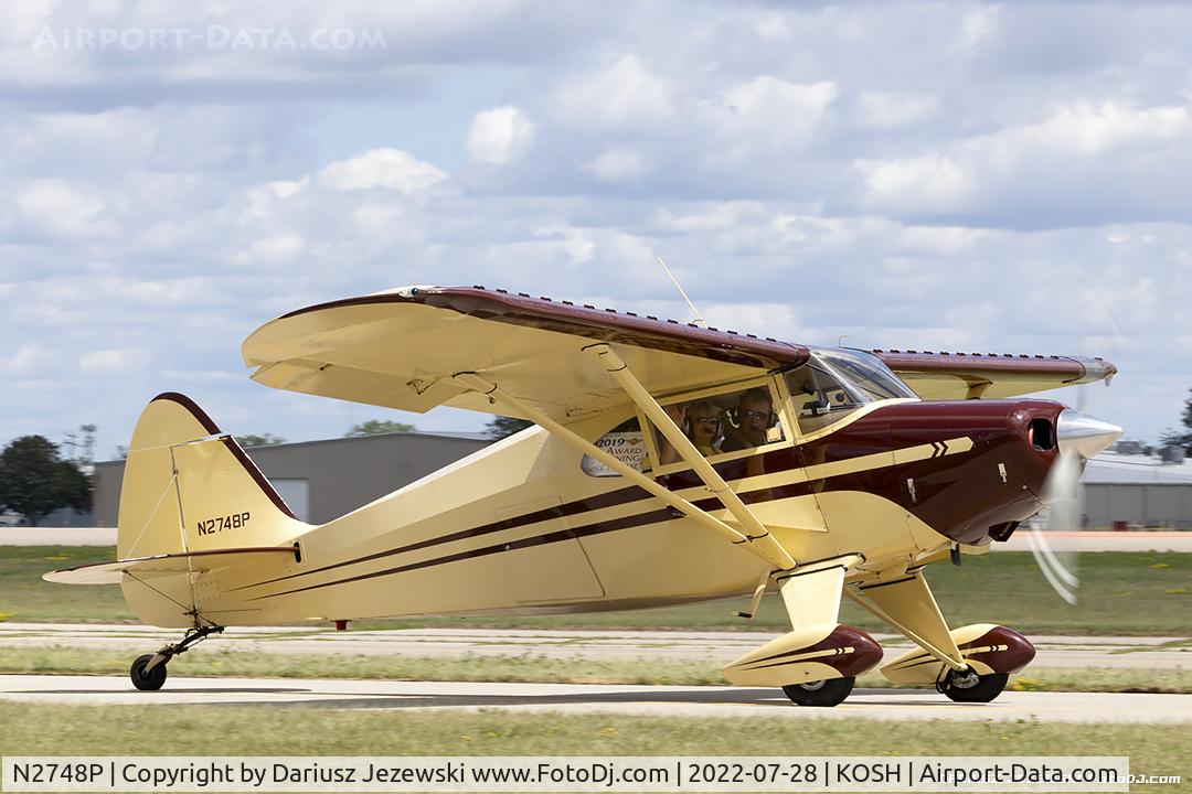 N2748P, 1955 Piper PA-22-150 C/N 22-3055, Piper PA-22-150 Tri-Pacer  C/N 22-3055, N2748P