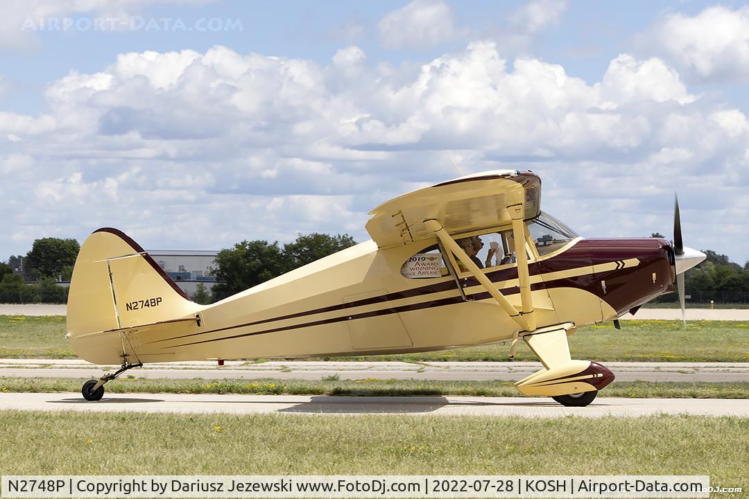 N2748P, 1955 Piper PA-22-150 C/N 22-3055, Piper PA-22-150 Tri-Pacer  C/N 22-3055, N2748P