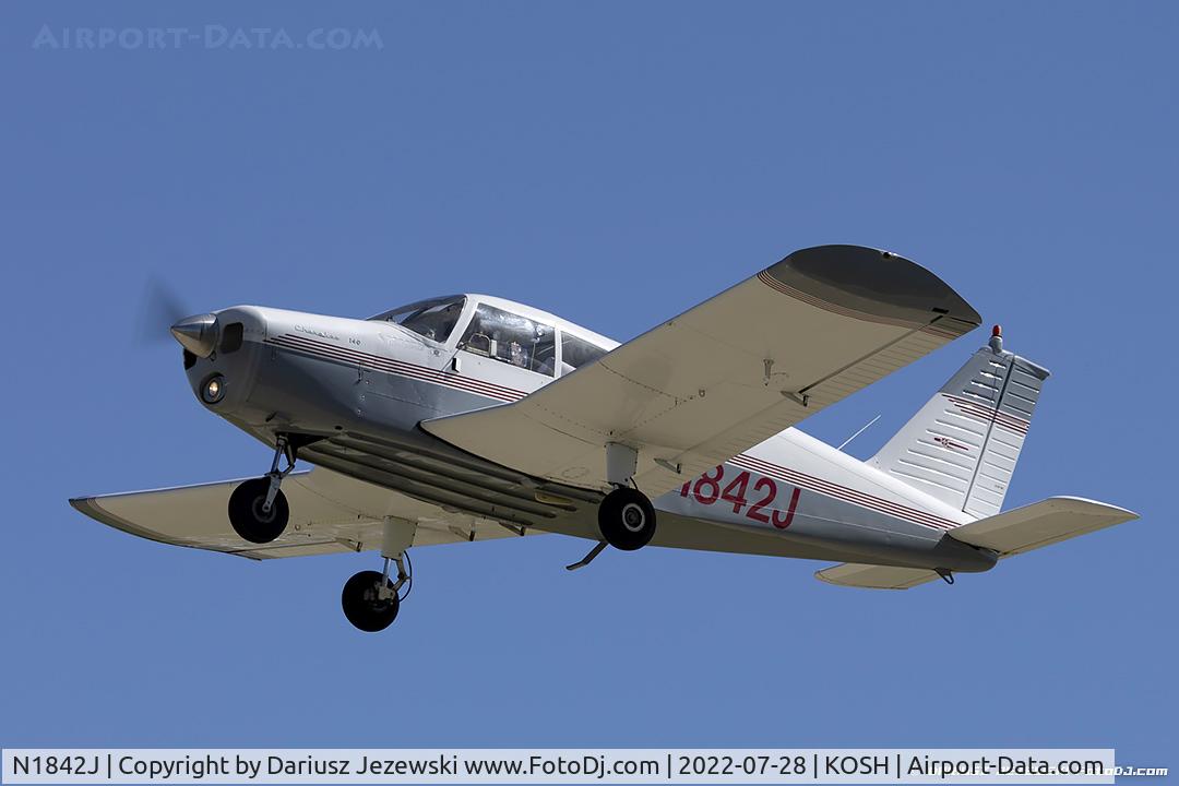 N1842J, 1968 Piper PA-28-140 C/N 28-24277, Piper PA-28-140 Cherokee Cruiser  C/N 28-24277, N1842J