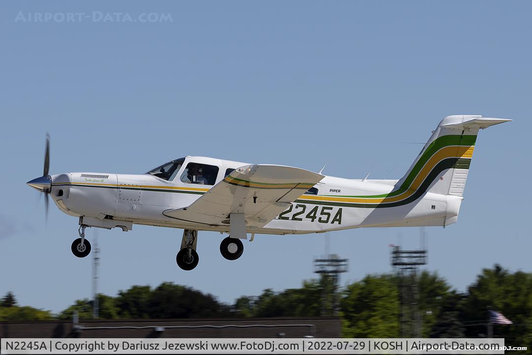 N2245A, 1978 Piper PA-32RT-300T Turbo Lance II C/N 32R-7887285, Piper PA-32RT-300T Turbo Saratoga II  C/N 32R-7887285, N2245A