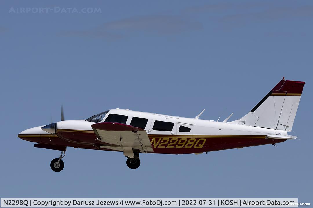 N2298Q, 1977 Piper PA-34-200T Seneca II C/N 34-7770185, Piper PA-34-200T Seneca II  C/N 34-7770185, N2298Q