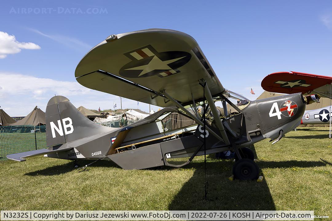 N3232S, 1945 Stinson L-5G Sentinel C/N 76-3597, Stinson L-5G Sentinel  C/N 76-3597, N3232S