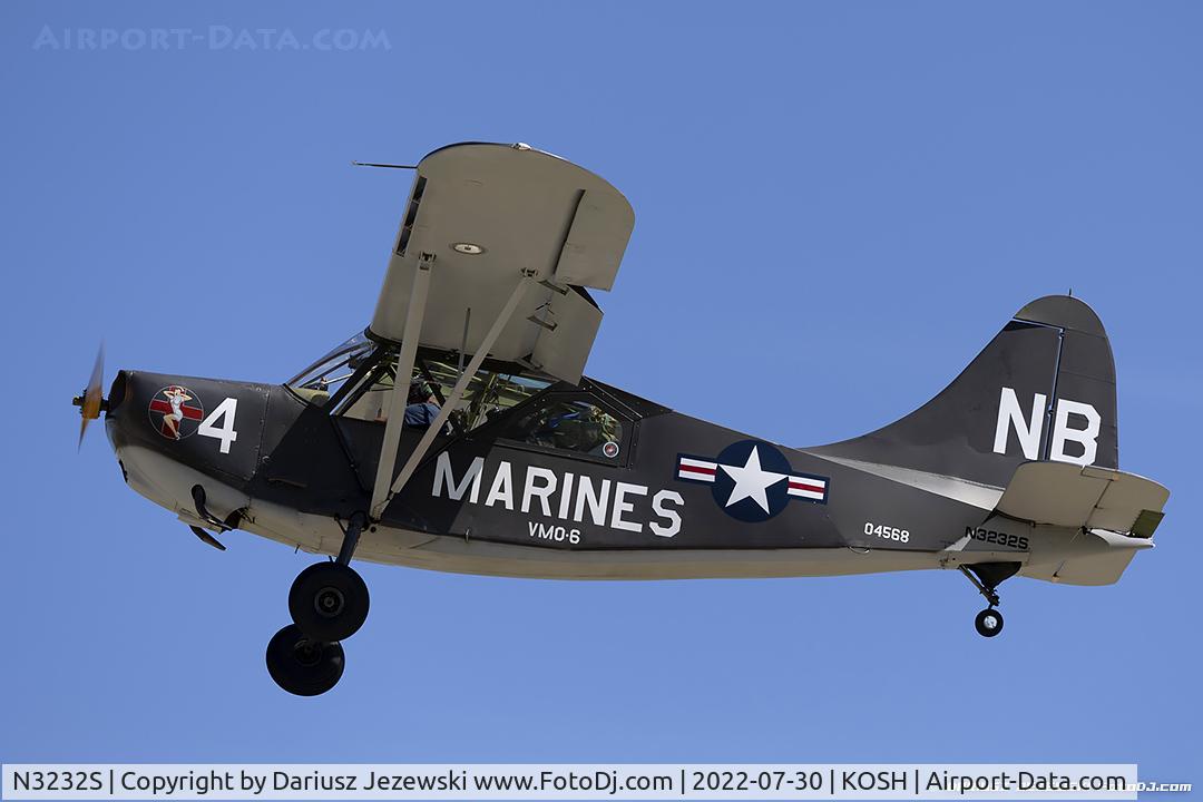 N3232S, 1945 Stinson L-5G Sentinel C/N 76-3597, Stinson L-5G Sentinel  C/N 76-3597, N3232S