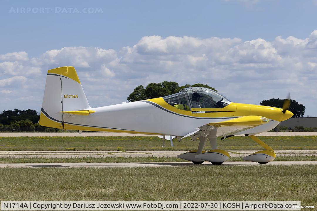 N1714A, 2018 Vans RV-14A C/N 140318, Vans RV-14A  C/N 140318, N1714A