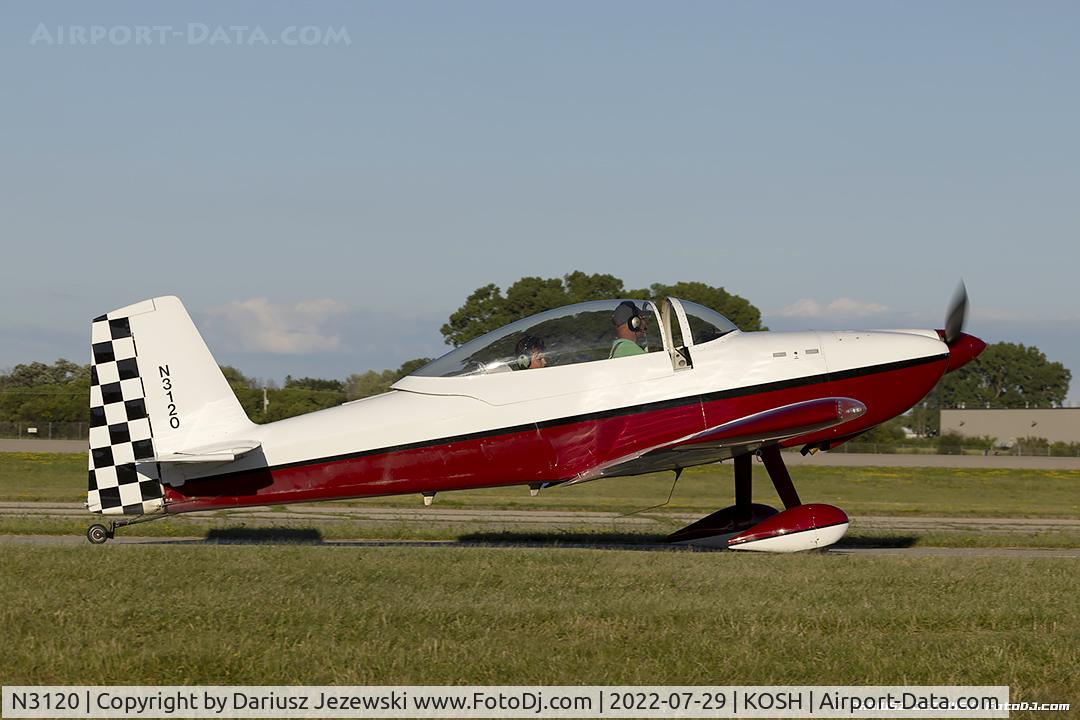 N3120, 2018 Vans RV-8 C/N 81927, Vans RV-8  C/N 81927, N3120