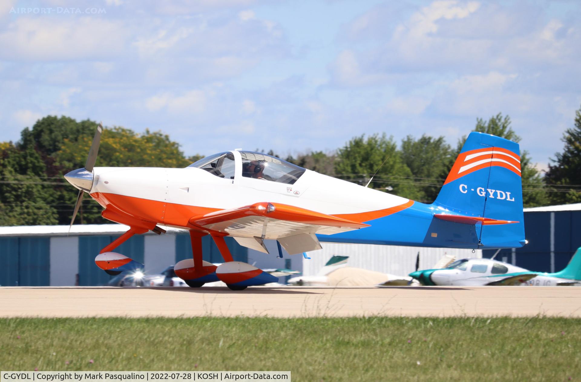 C-GYDL, 2019 Vans RV-7A C/N 71600, Vans RV-7A