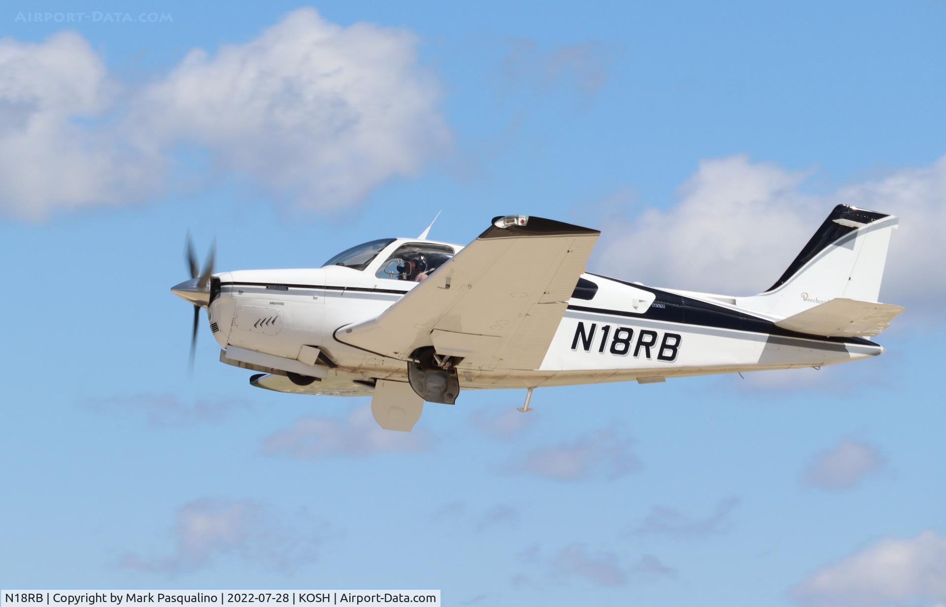 N18RB, 1973 Beech F33A Bonanza C/N CE-461, Beech F33A