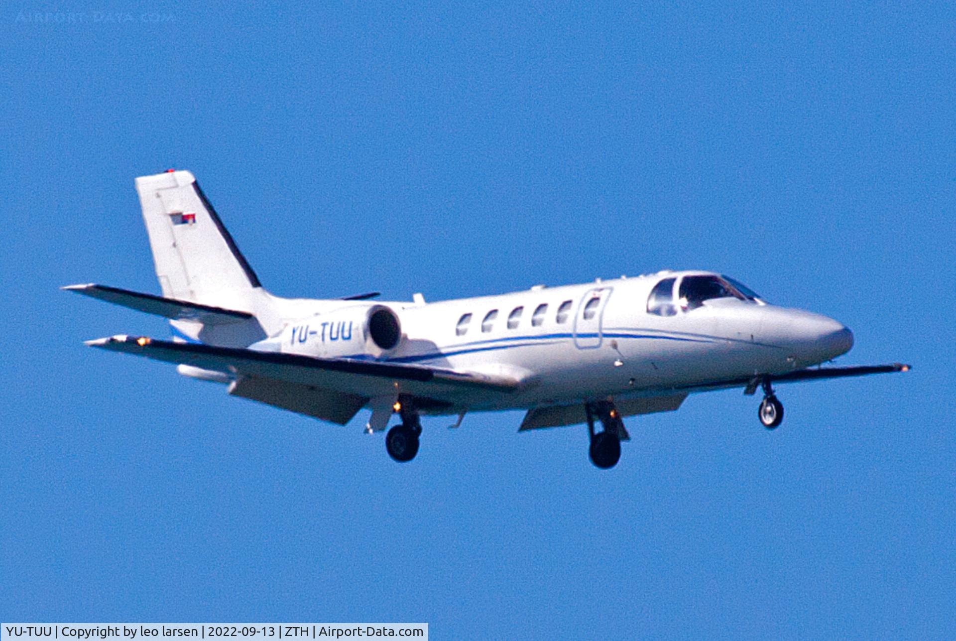 YU-TUU, 2006 Cessna 550B Citation Bravo C/N 550-1136, Zakynthos 13.9.2022