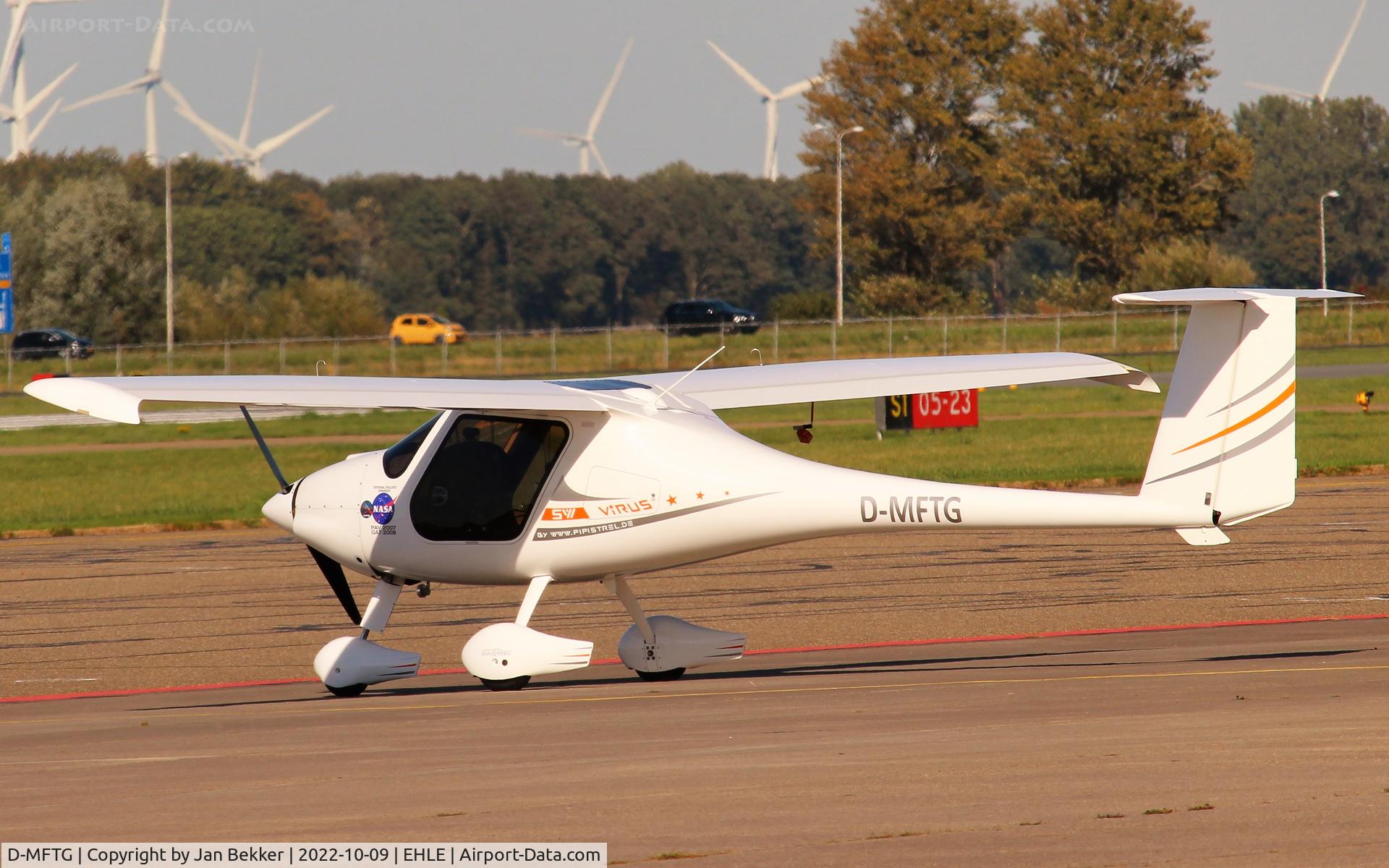 D-MFTG, Pipistrel Virus 912 SW100 C/N 638SWN100, Lelystad Airport