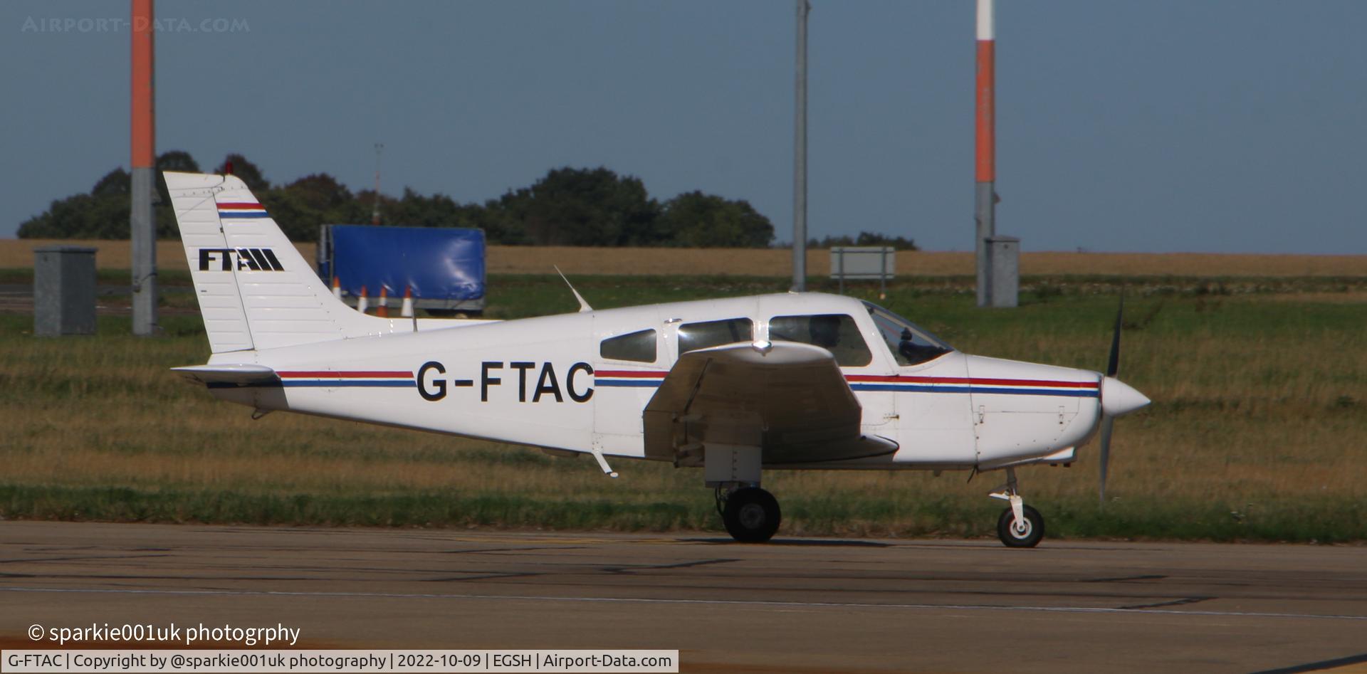 G-FTAC, 1984 Piper PA-28-161 Warrior II C/N 28-8416082, Seen at Norwich