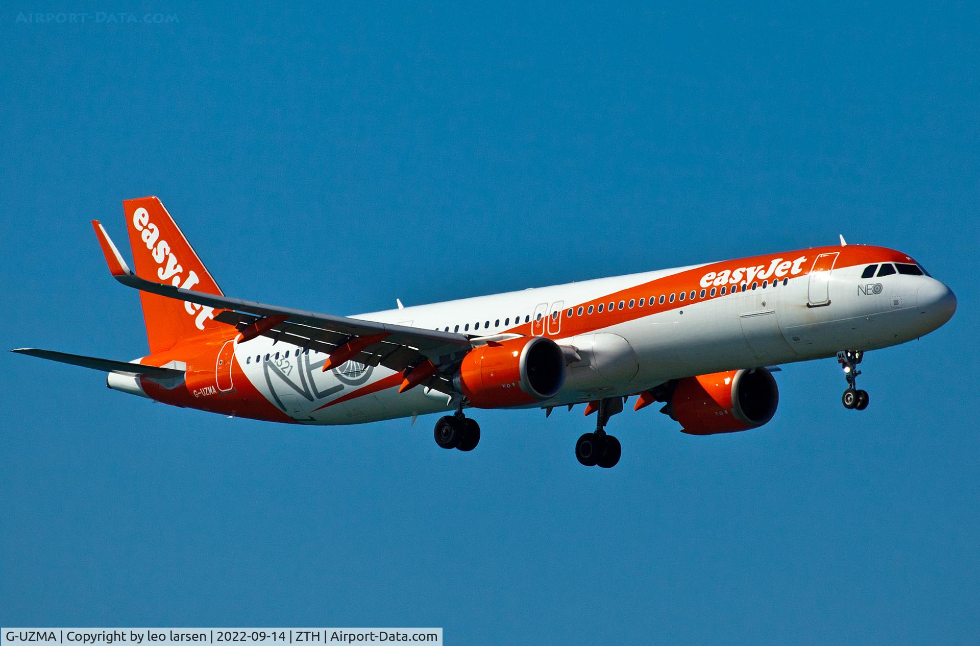 G-UZMA, 2018 Airbus A321-251NX C/N 8314, Zakynthos 14.9.2022