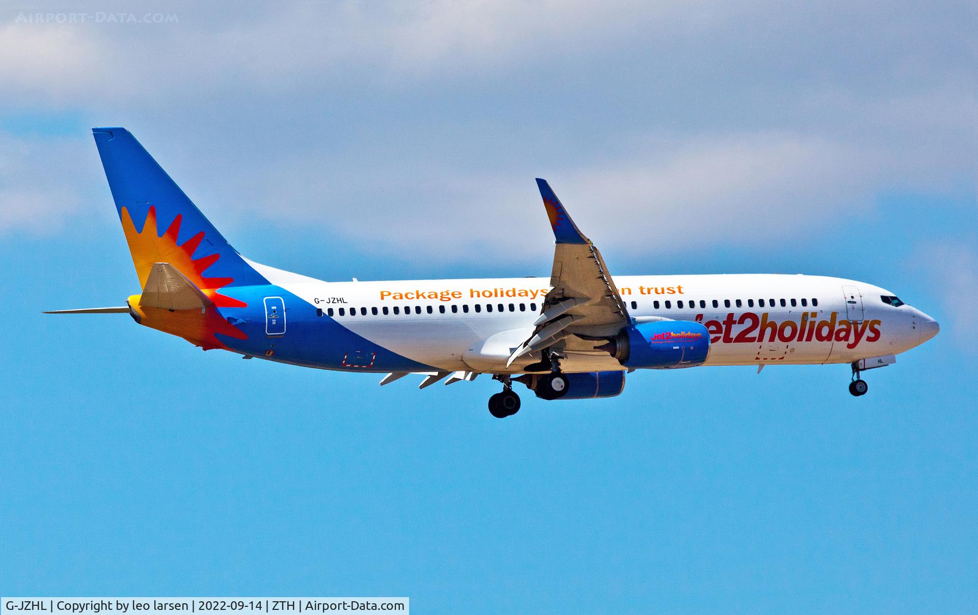 G-JZHL, 2016 Boeing 737-8MG C/N 63568, Zakynthos 14.9.2022