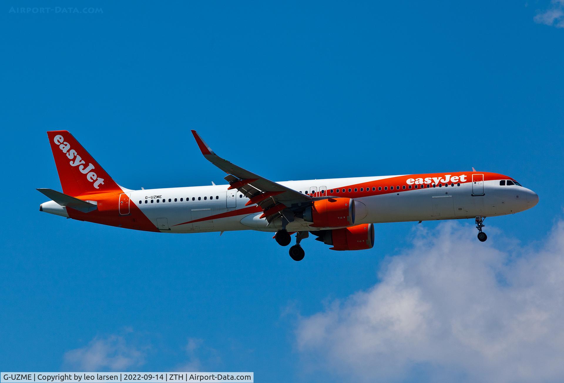 G-UZME, 2018 Airbus A321-251NX C/N 8454, Zakynthos 14.9.2022