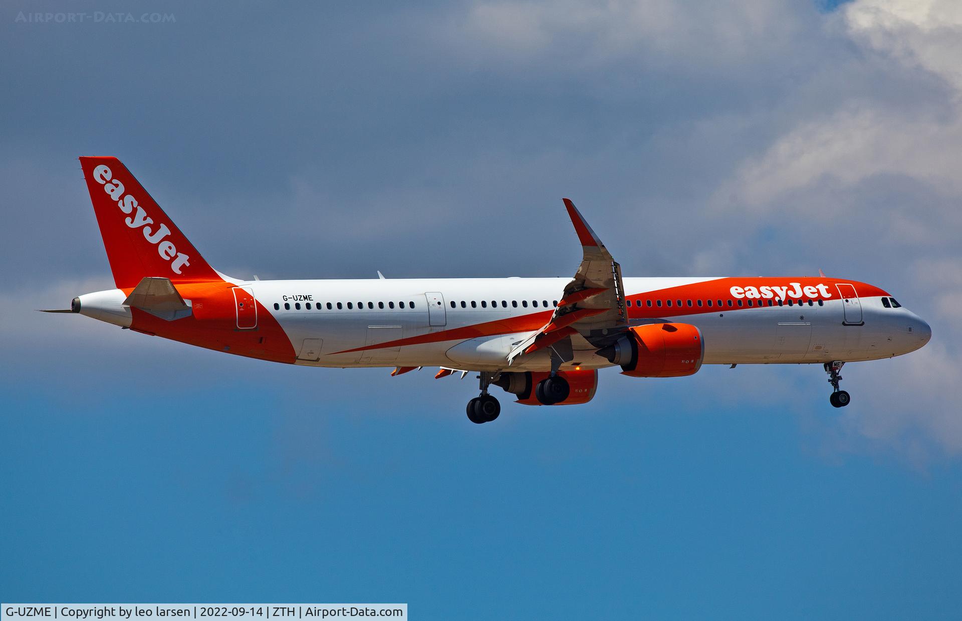 G-UZME, 2018 Airbus A321-251NX C/N 8454, Zakynthos 14.9.2022