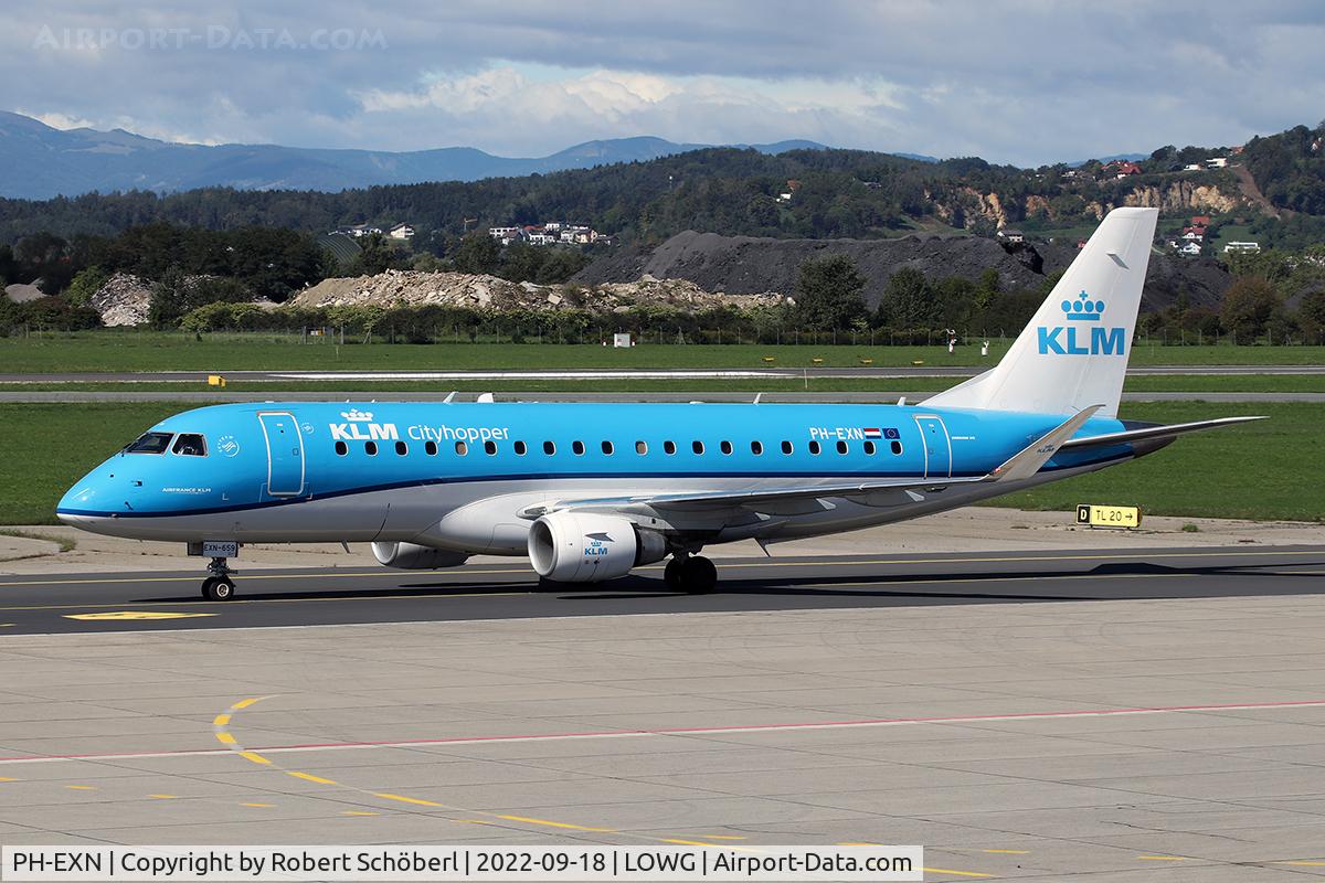 PH-EXN, 2017 Embraer ERJ-175STD (ERJ-170-200) C/N 17000659, PH-EXN @ LOWG 2022