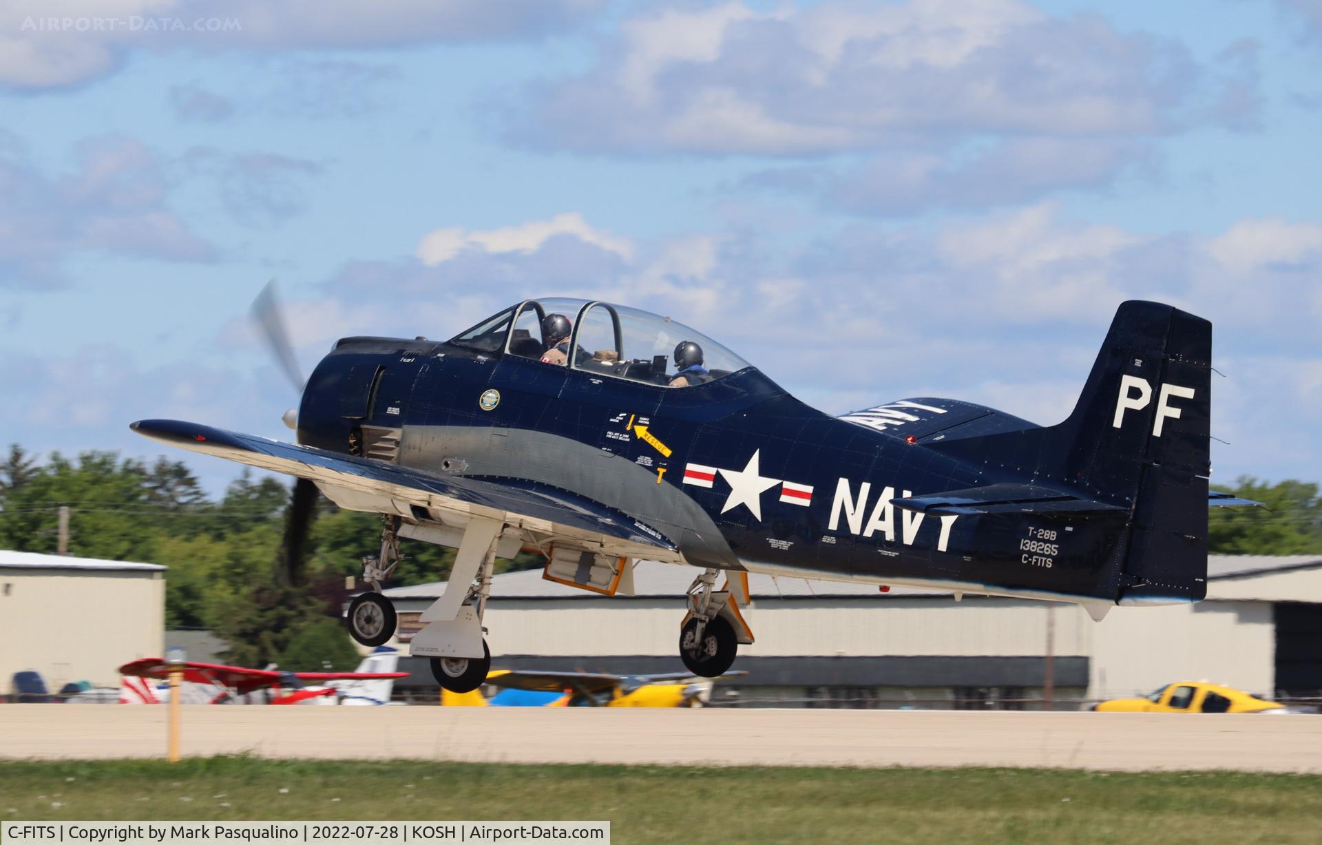 C-FITS, 1954 North American T-28B C/N 200-336, North American T-28B