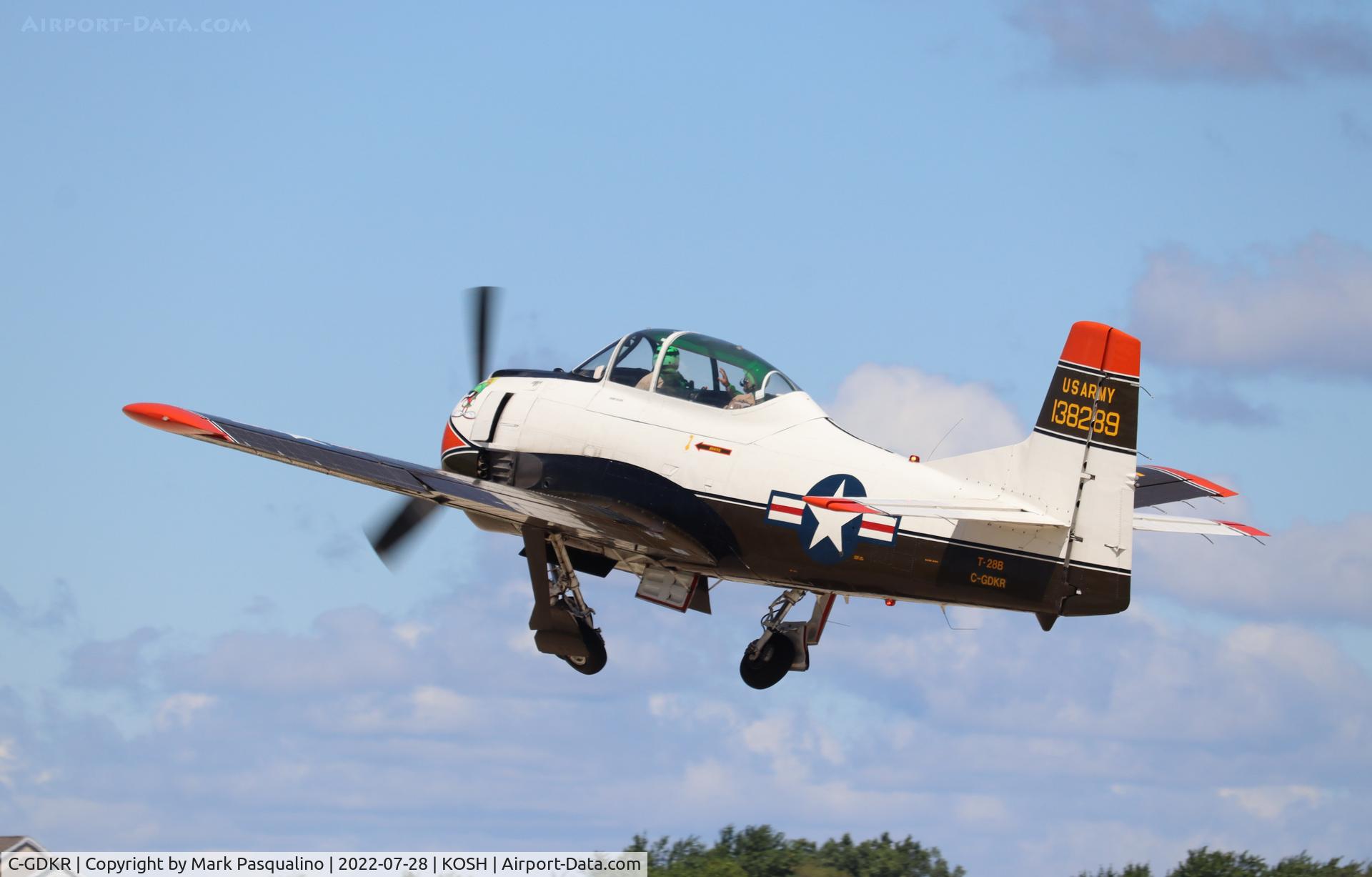 C-GDKR, 1956 North American T-28B Trojan C/N 200-360, North American T-28B