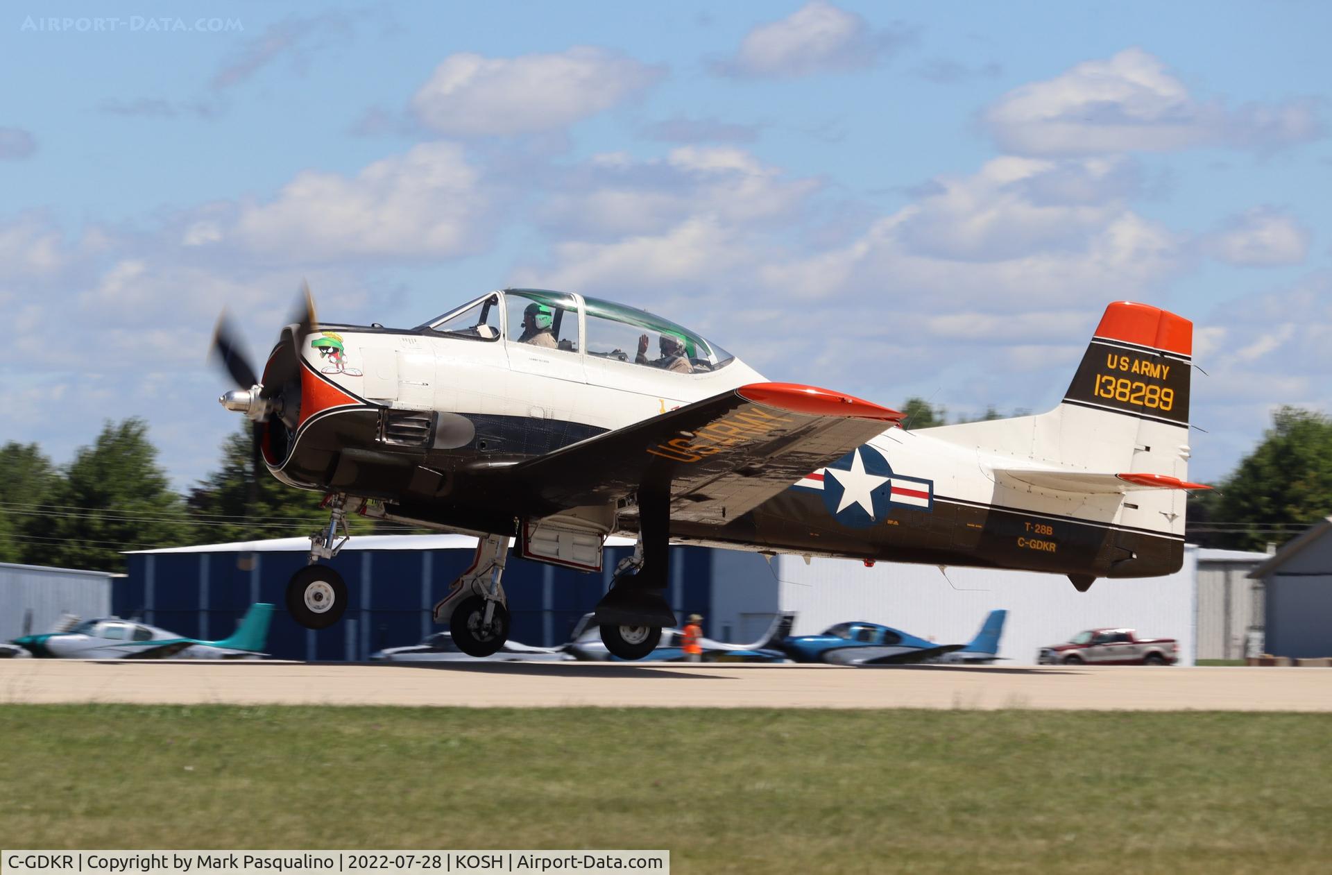 C-GDKR, 1956 North American T-28B Trojan C/N 200-360, North American T-28B