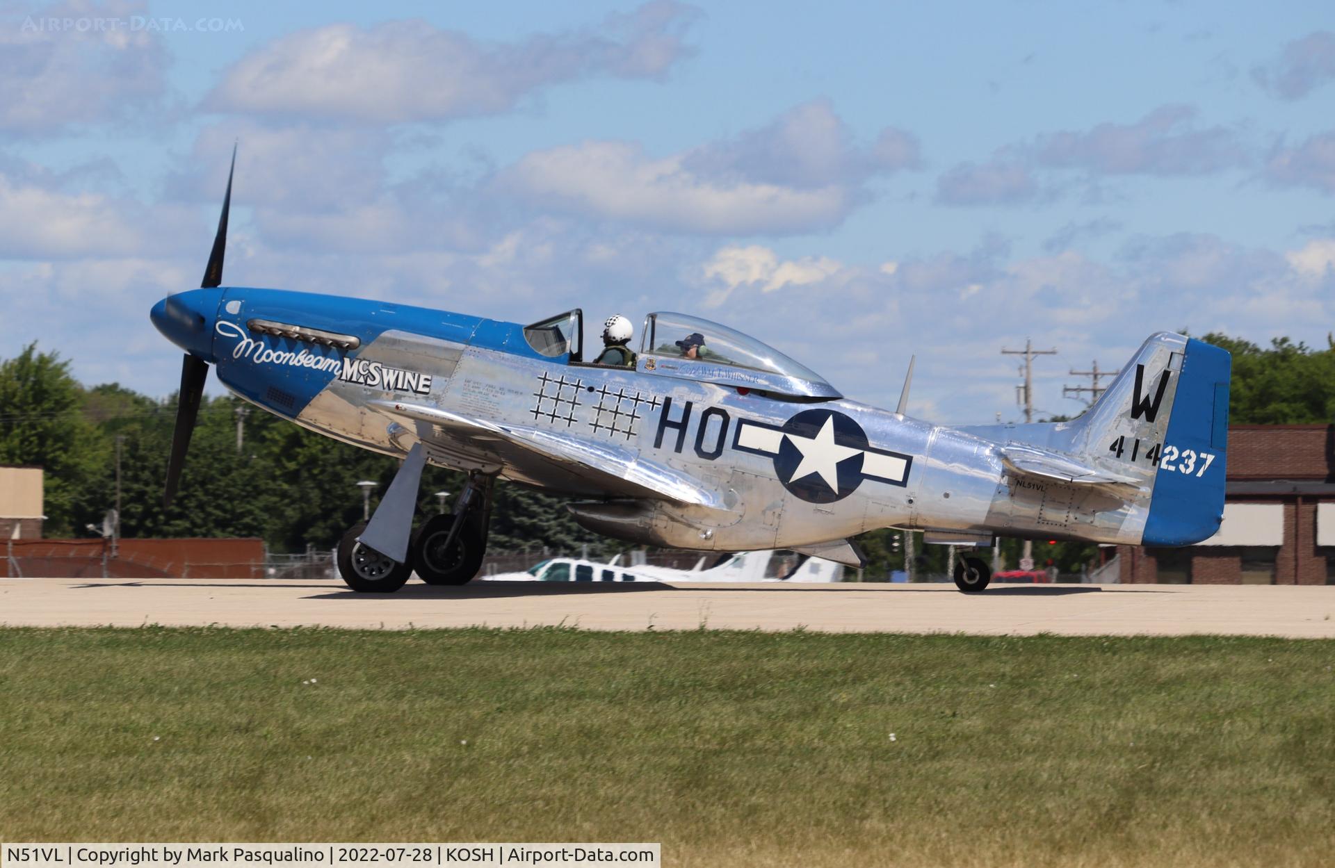 N51VL, 1944 North American F-51D Mustang C/N 122-40196, North American P-51D