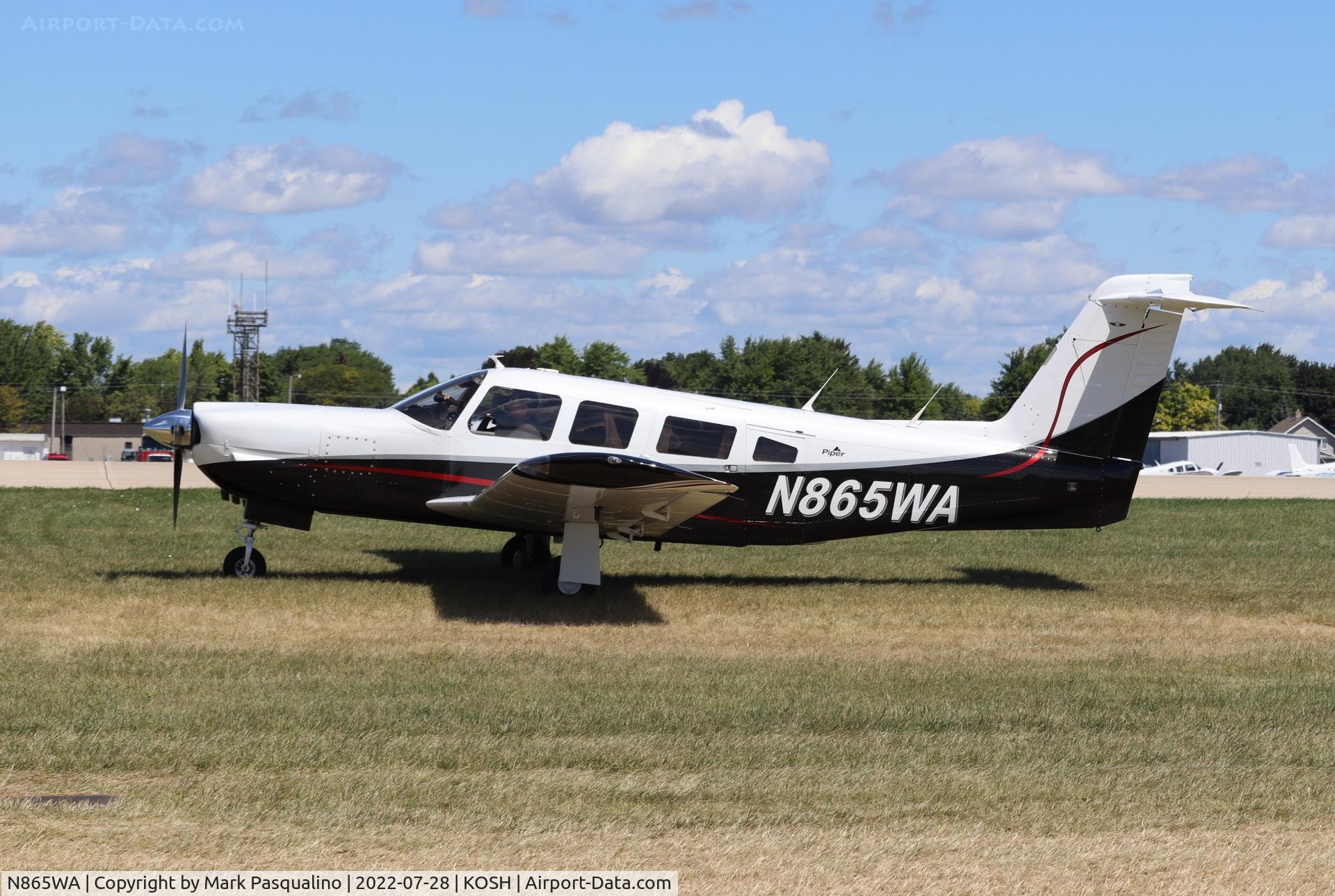N865WA, 1978 Piper PA-32RT-300 C/N 32R-7885134, Piper PA-32RT-300