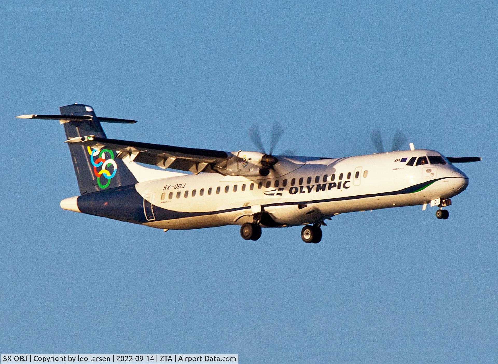 SX-OBJ, 2016 ATR 72-600 C/N 1325, Zakynthos 14.9.2022