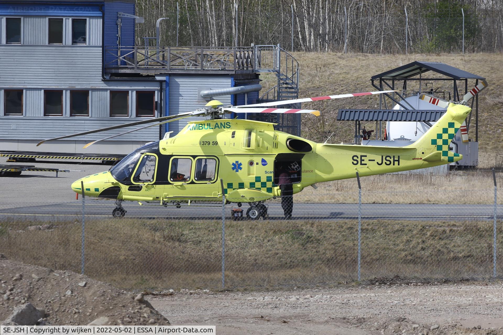 SE-JSH, 2018 Leonardo AW-169 C/N 69059, Ramp L