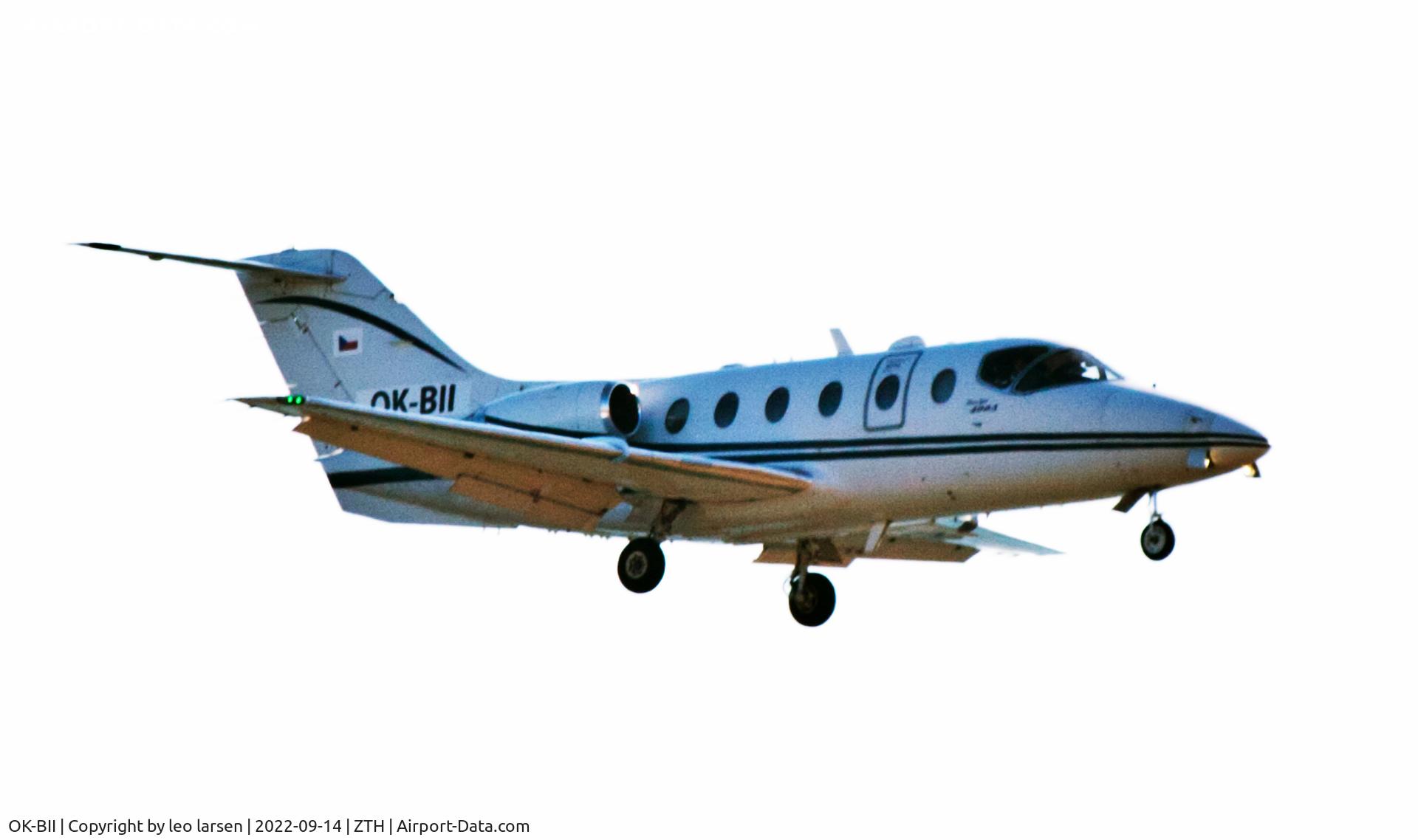 OK-BII, 2001 Raytheon Beechjet 400A C/N RK-318, Zakynthos 14.9.2022