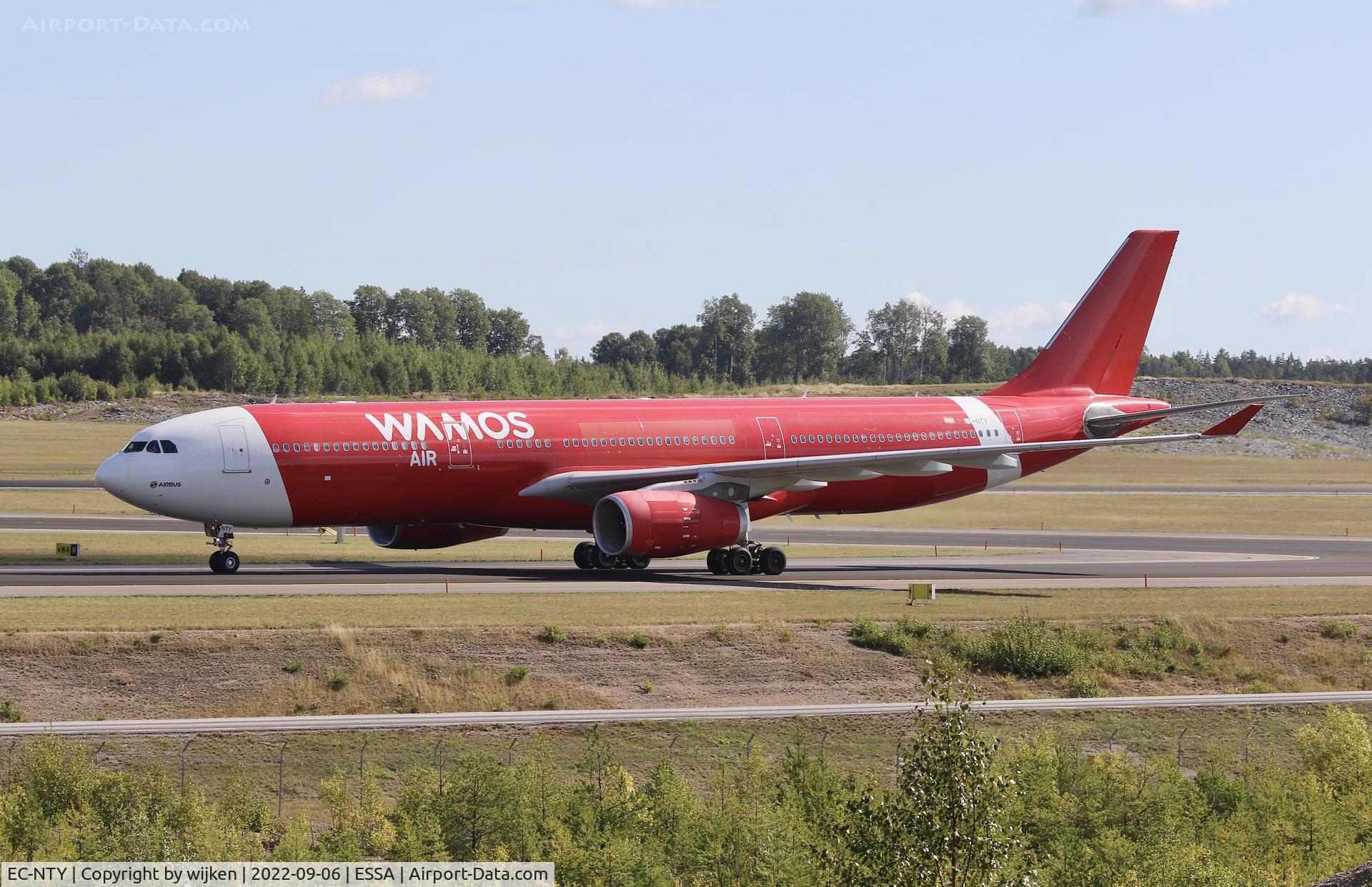EC-NTY, 2015 Airbus A330-343 C/N 1600, TWY W
