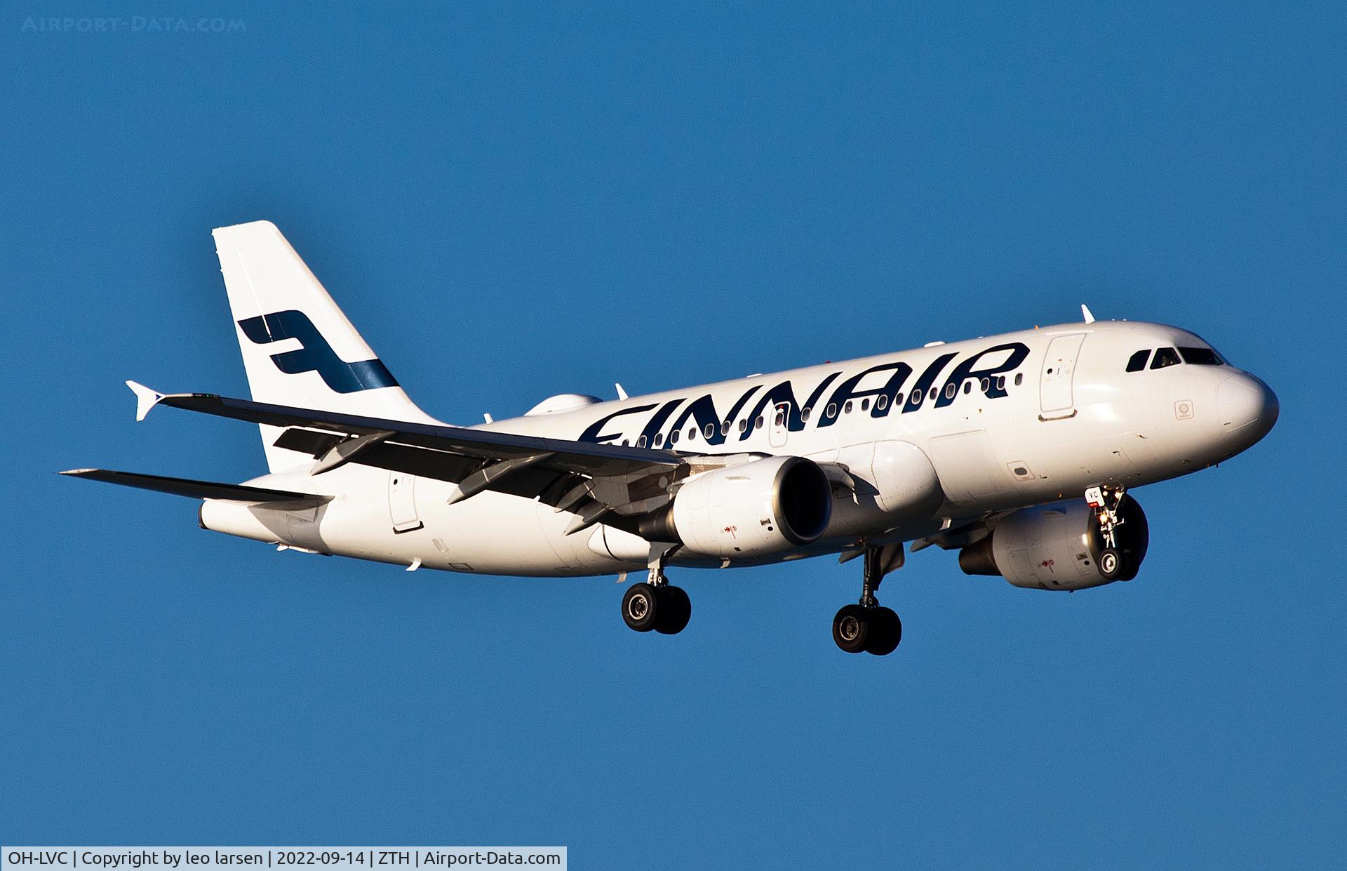 OH-LVC, 2000 Airbus A319-112 C/N 1309, Zakynthos 14.9.2022
