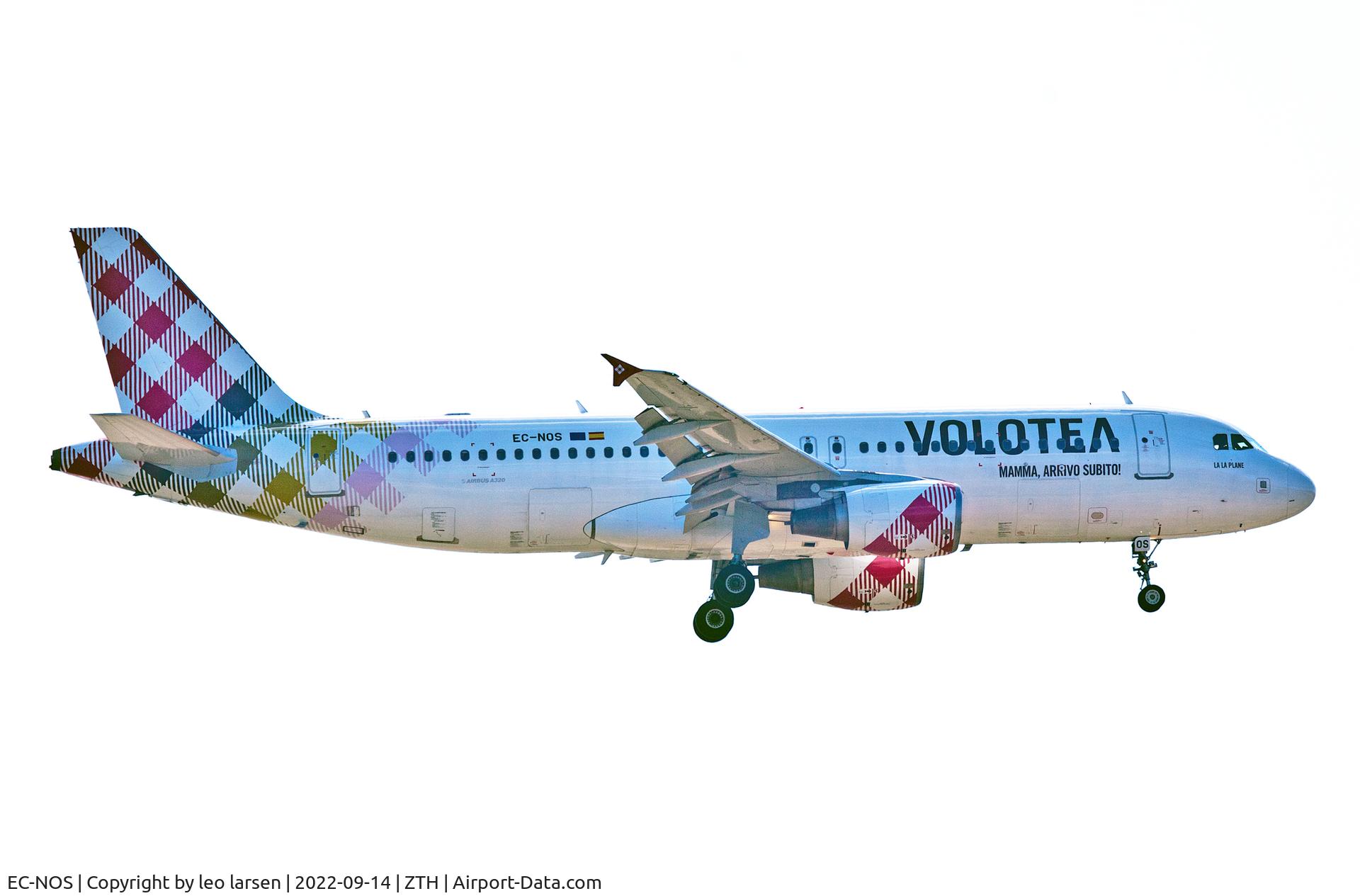 EC-NOS, 2009 Airbus A320-216 C/N 4035, Zakynthos 14.9.2022