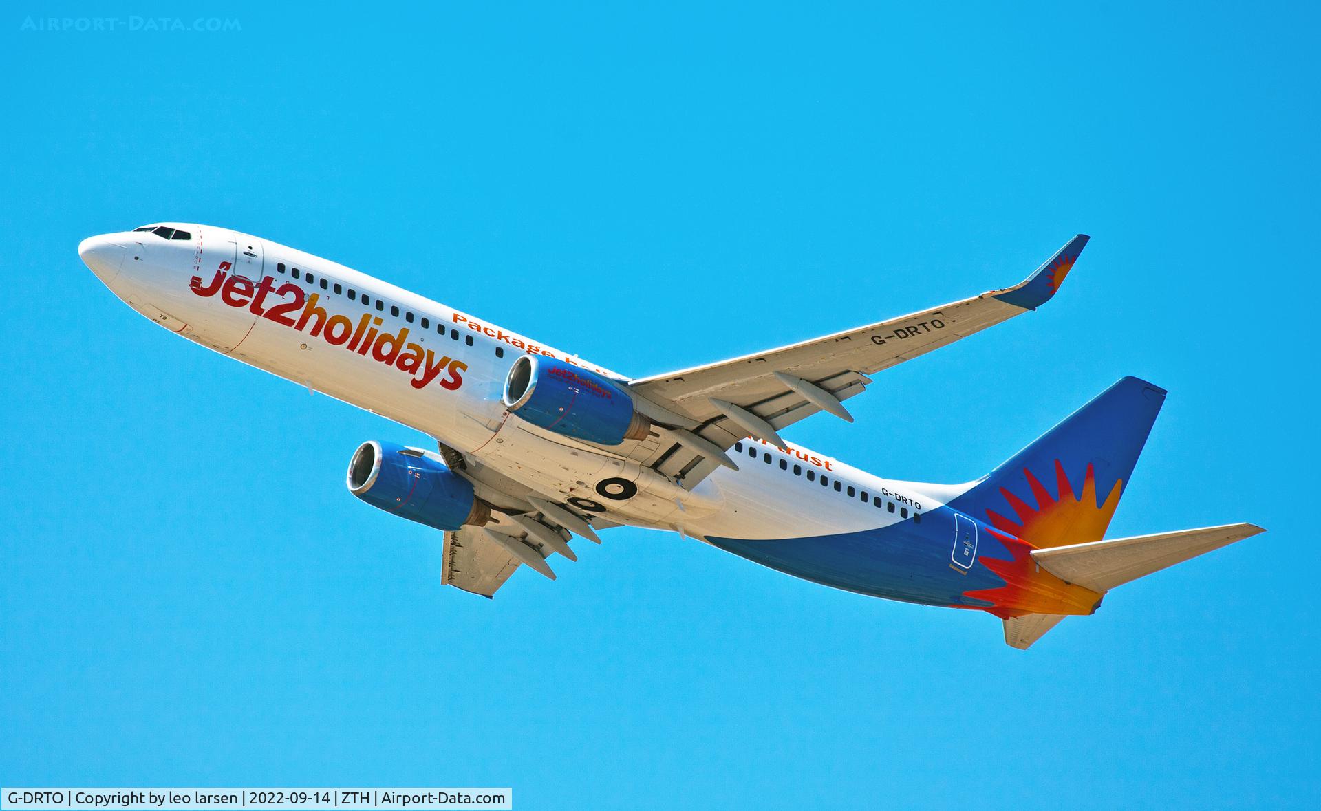 G-DRTO, 2010 Boeing 737-8JP C/N 37818, Zakynthos 14.9.2022