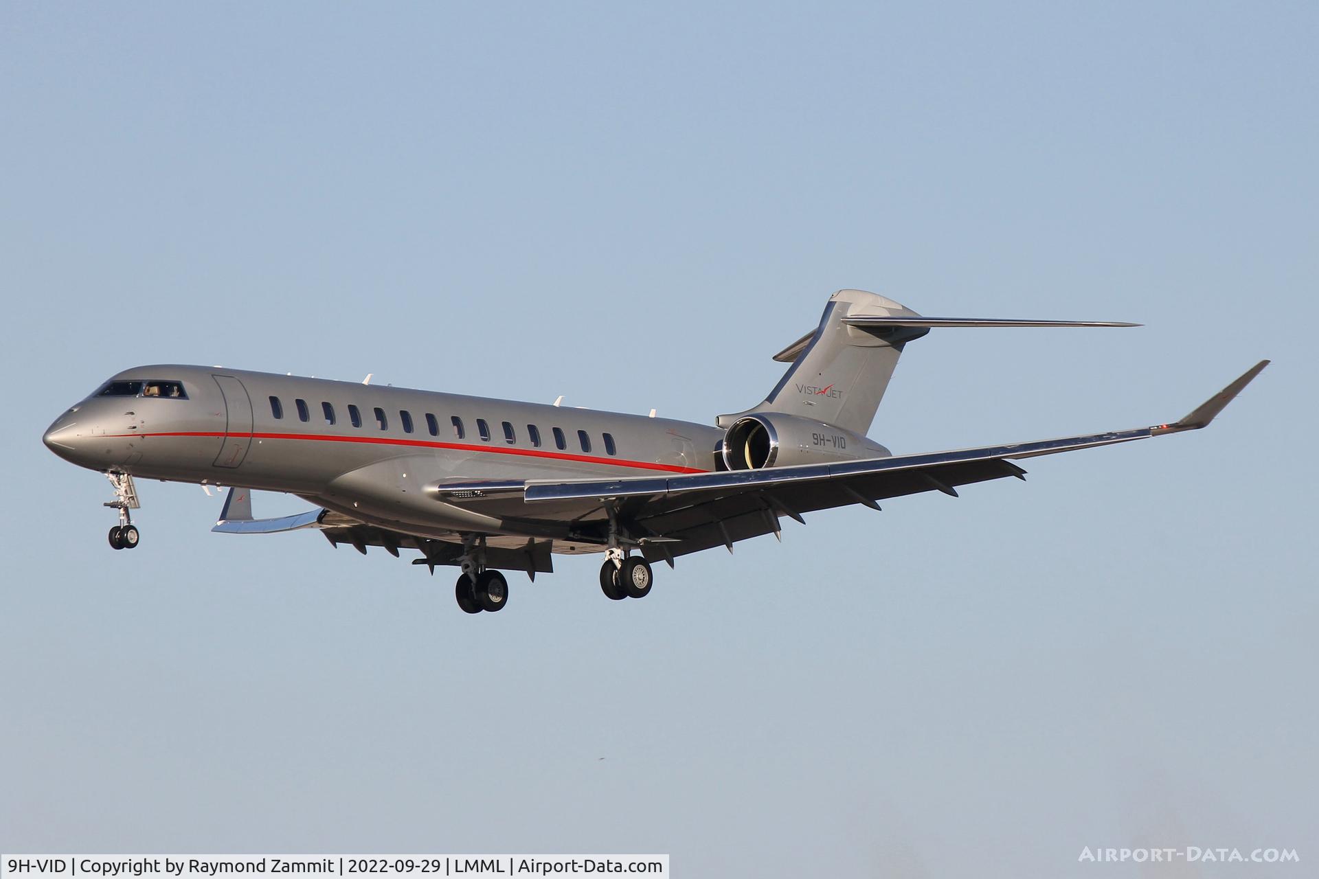 9H-VID, 2020 Bombardier BD-700-2A12 Global 7500 C/N 70064, Bombardier BD-700 2A12 Global 7500 9H-VID Vistajet