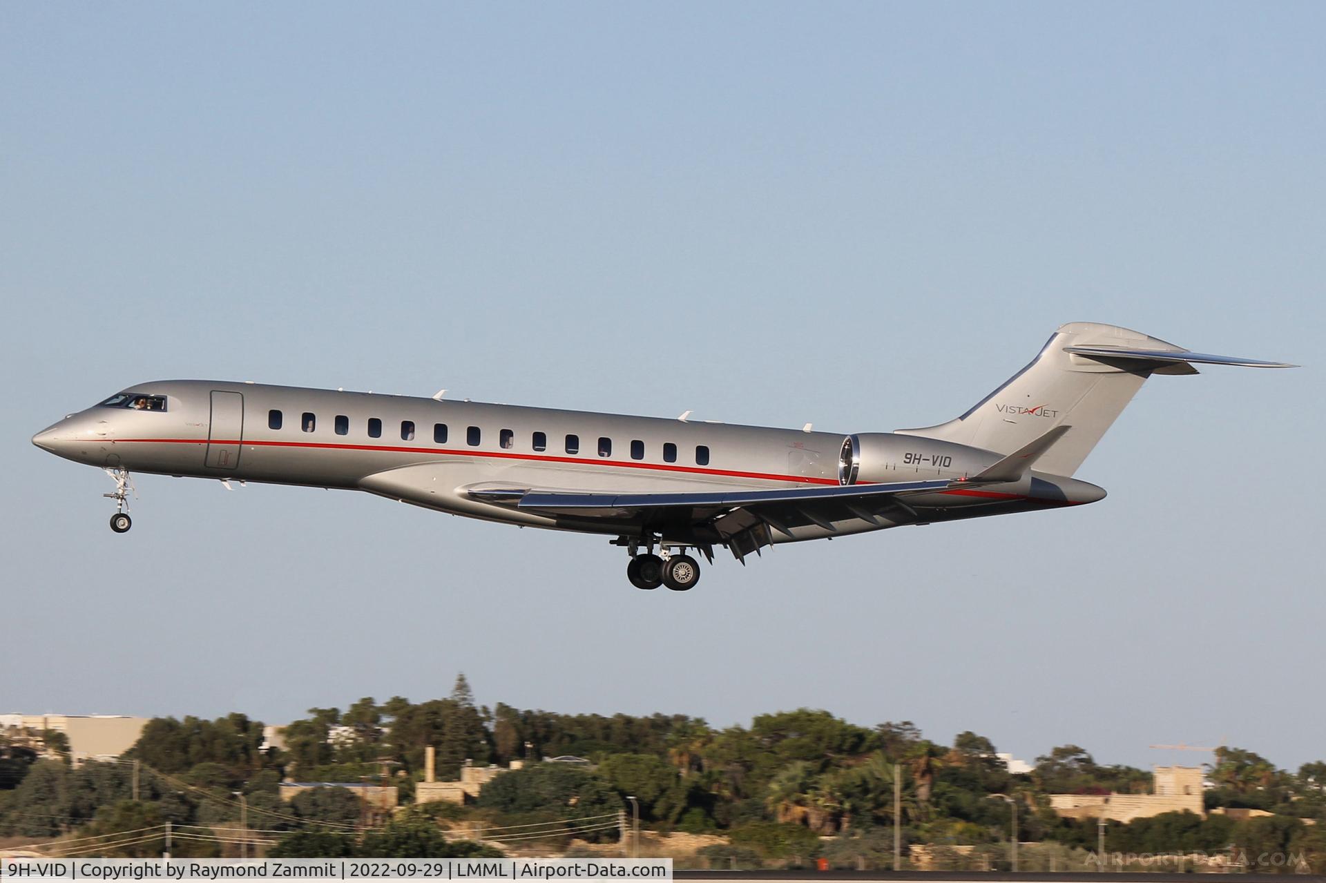 9H-VID, 2020 Bombardier BD-700-2A12 Global 7500 C/N 70064, Bombardier BD-700 Global 7500 9H-VID Vistajet
