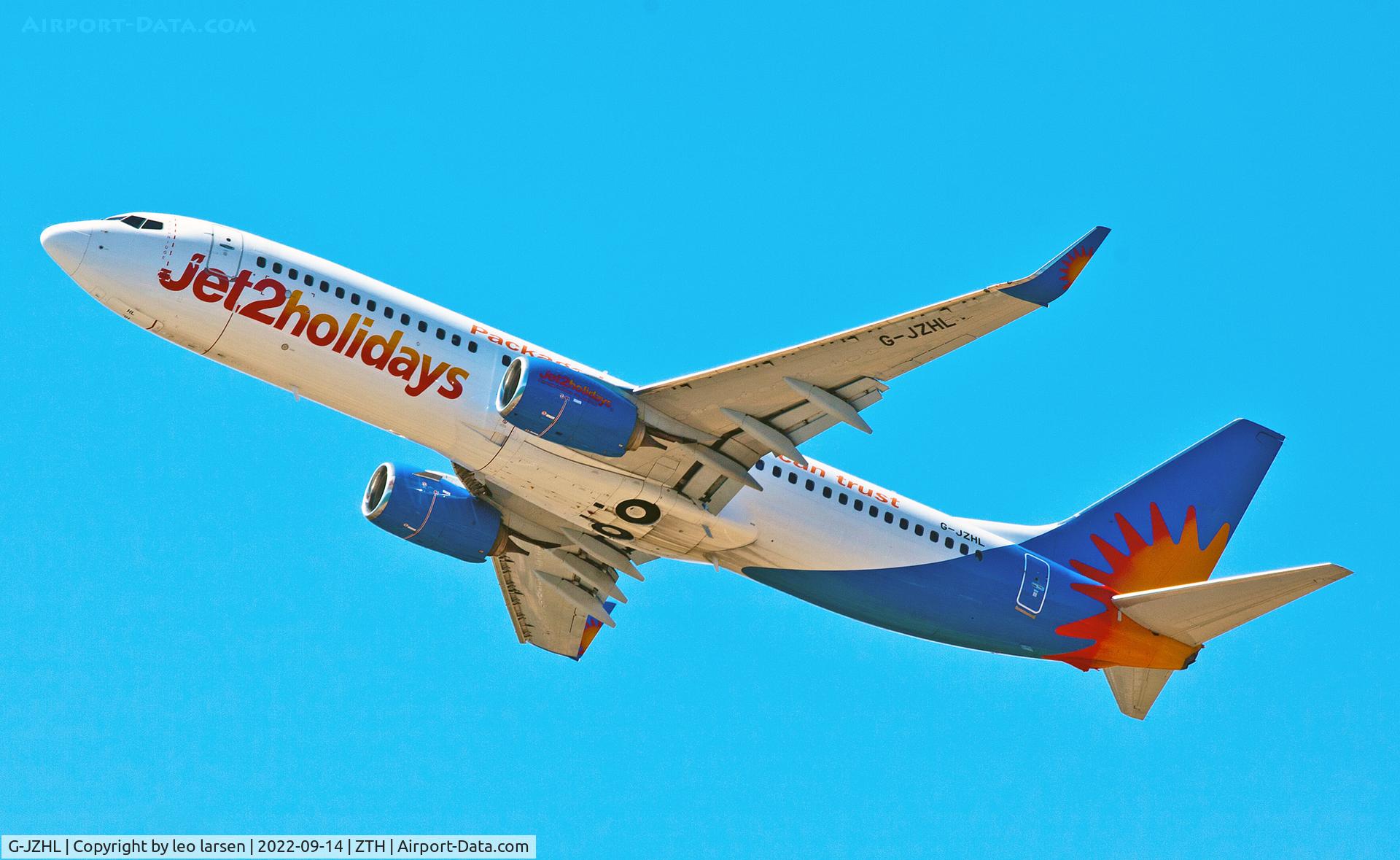 G-JZHL, 2016 Boeing 737-8MG C/N 63568, Zakynthos 14.9.2022