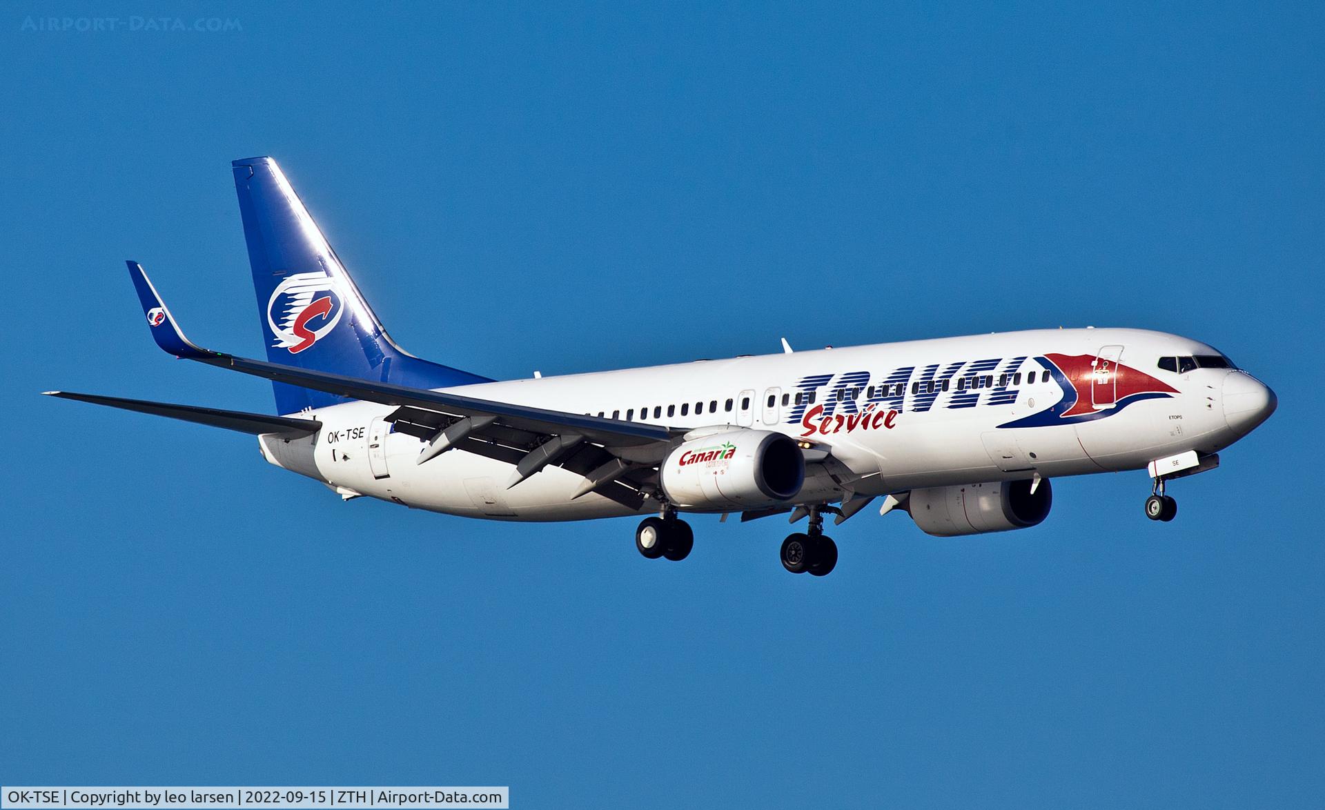 OK-TSE, 2014 Boeing 737-81D C/N 39437, Zakynthos 15.9.2022