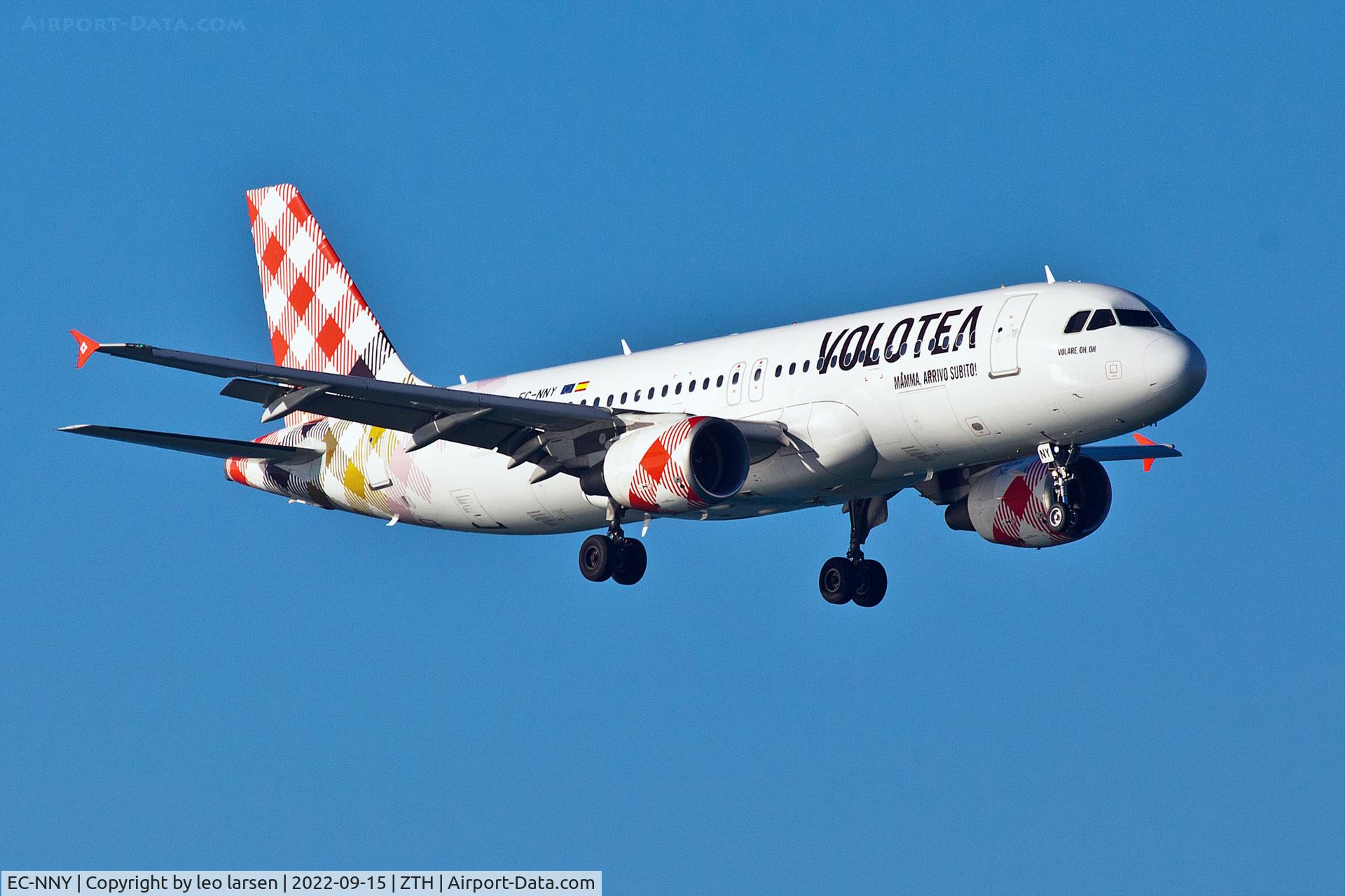 EC-NNY, 2009 Airbus A320-214 C/N 3786, Zakynthos 15.9.2022