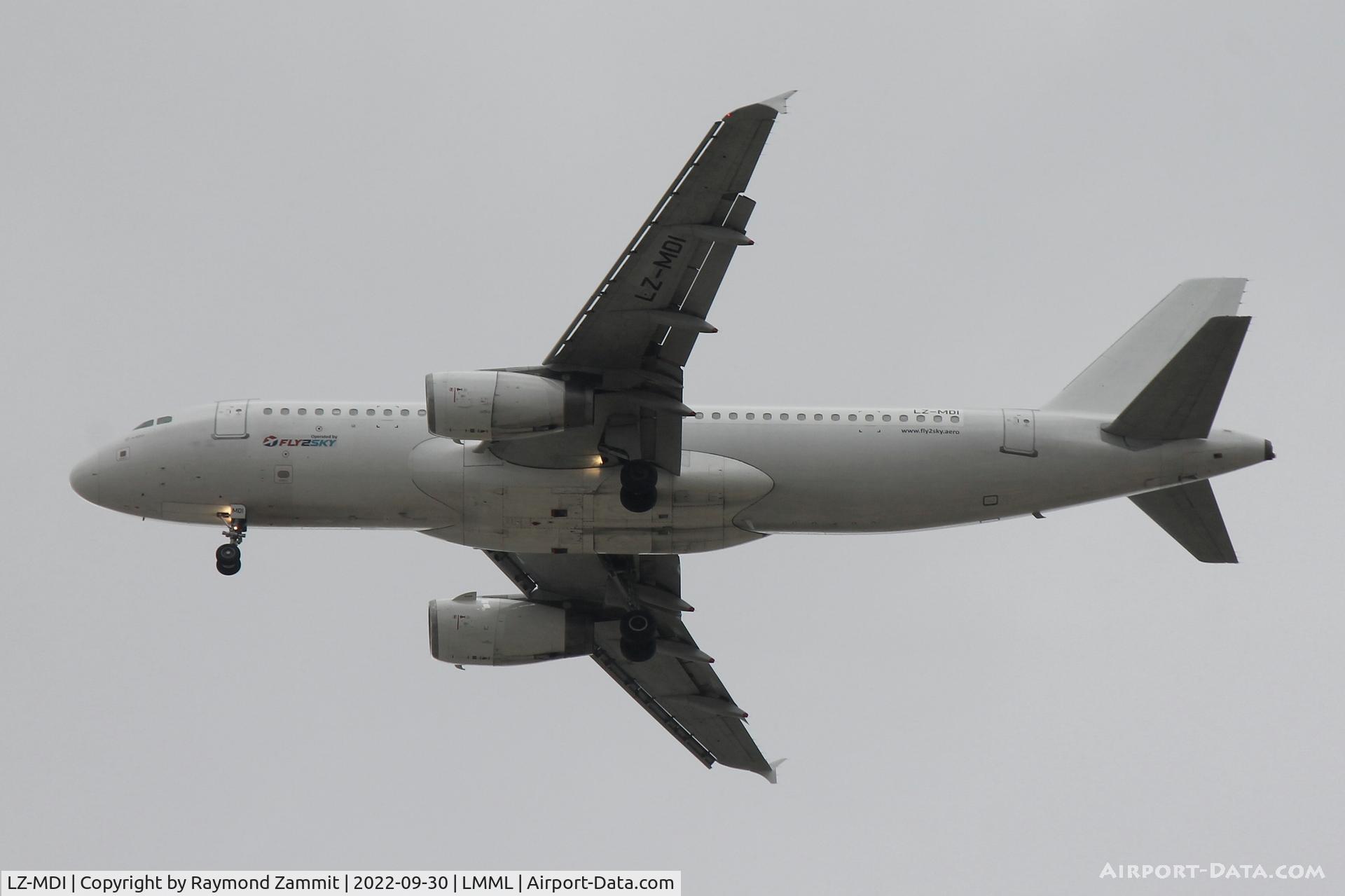 LZ-MDI, 2008 Airbus A320-233 C/N 3378, A320 LZ-MDI Fly2Sky