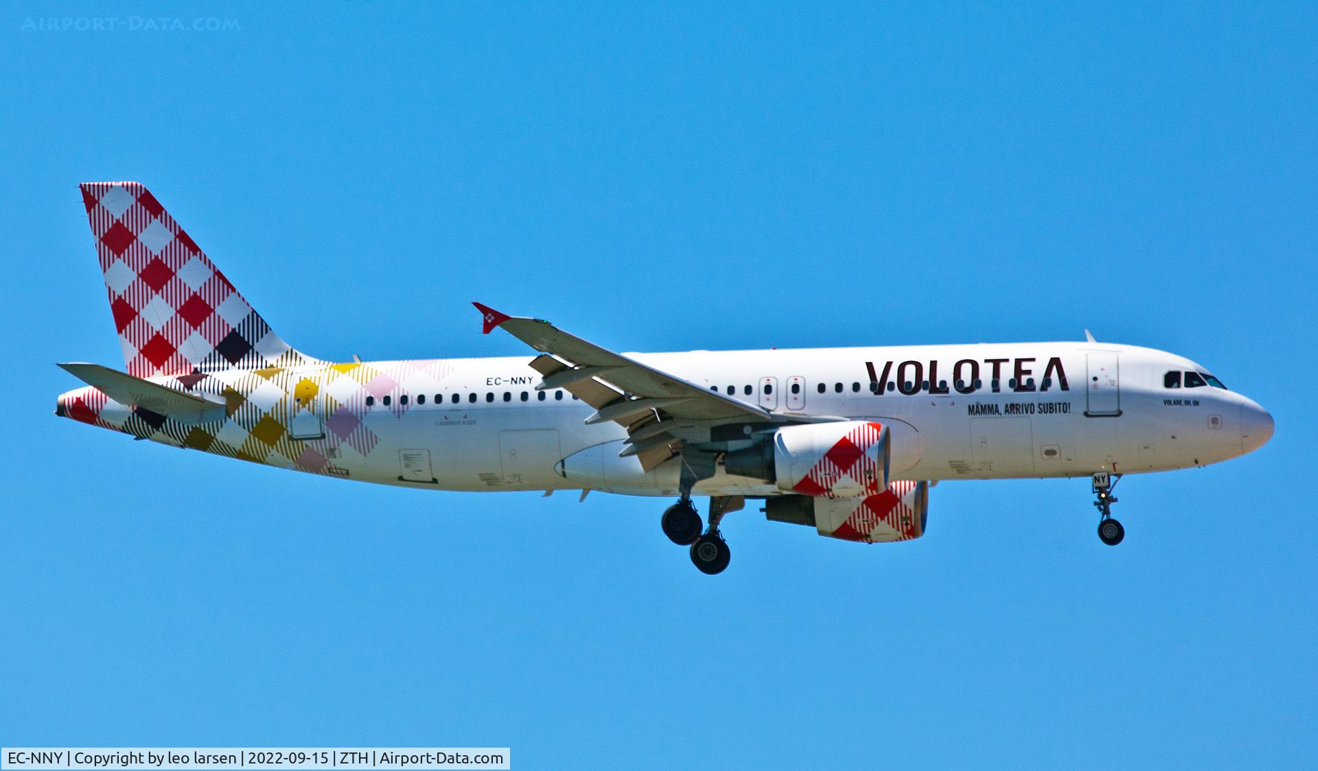 EC-NNY, 2009 Airbus A320-214 C/N 3786, Zakynthos 15.9.2022