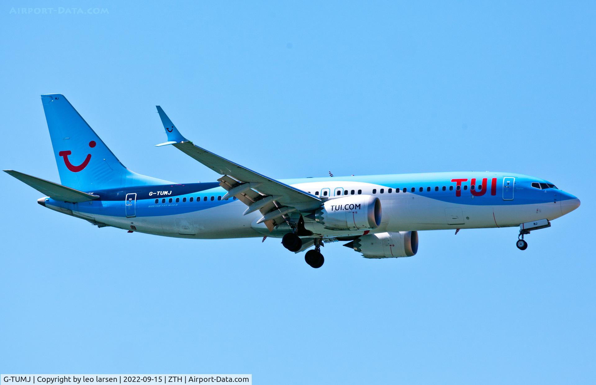 G-TUMJ, 2021 Boeing 737-8 MAX C/N 44604, Zakynthos 15.9.2022