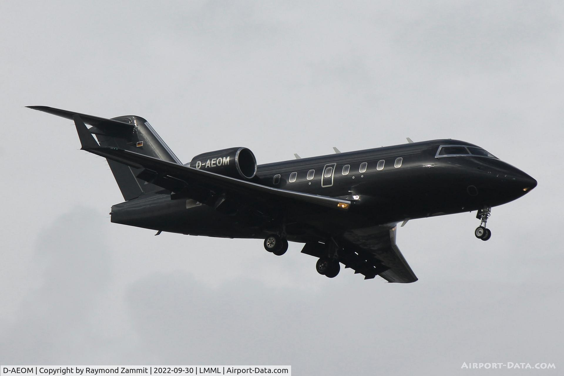 D-AEOM, 2006 Bombardier Challenger 604 (CL-600-2B16) C/N 5654, Bombardier CL-600 2B16 D-AEOM MHS Aviation