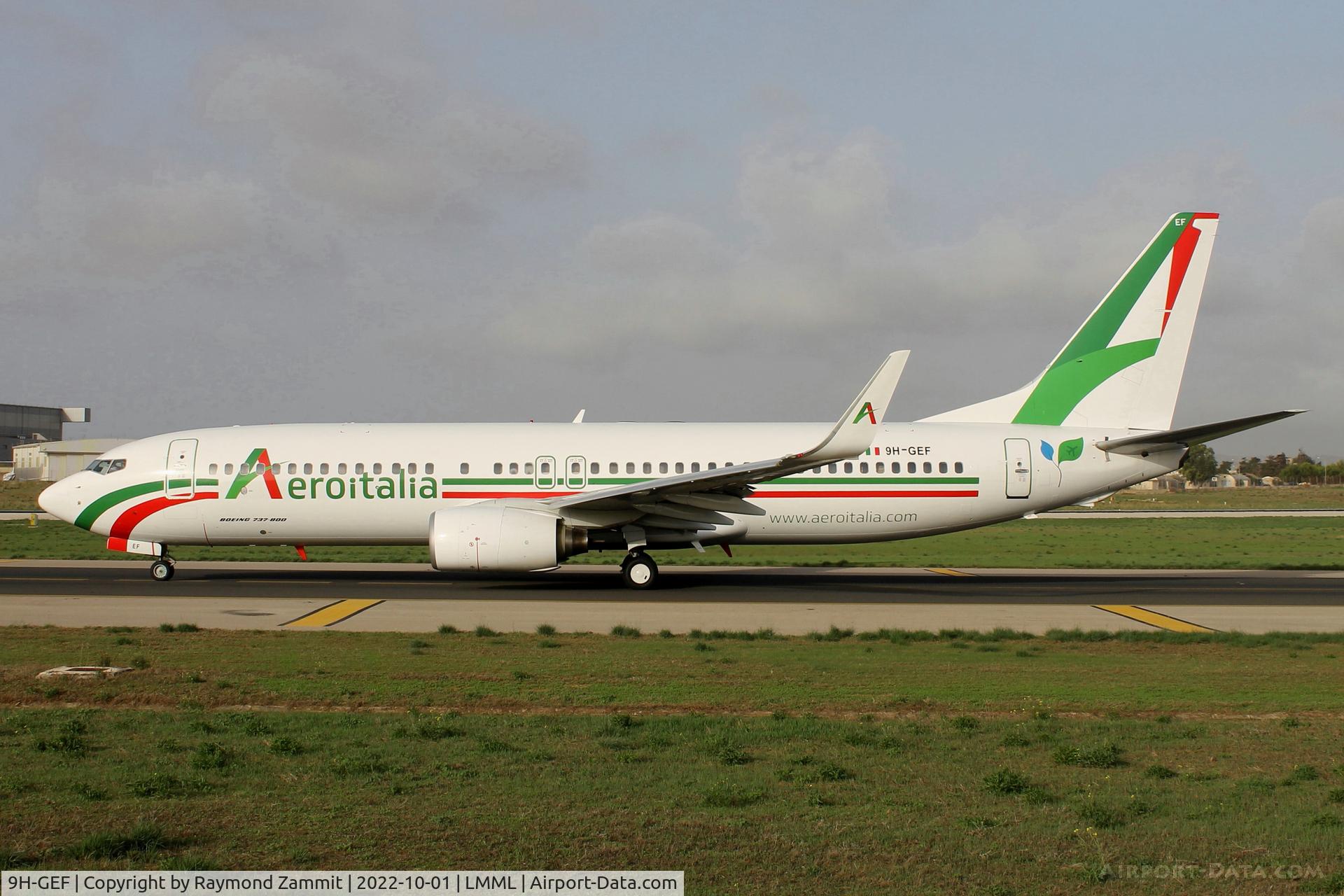 9H-GEF, 2003 Boeing 737-86Q C/N 30286, B737-800 9H-GEF AeroItalia